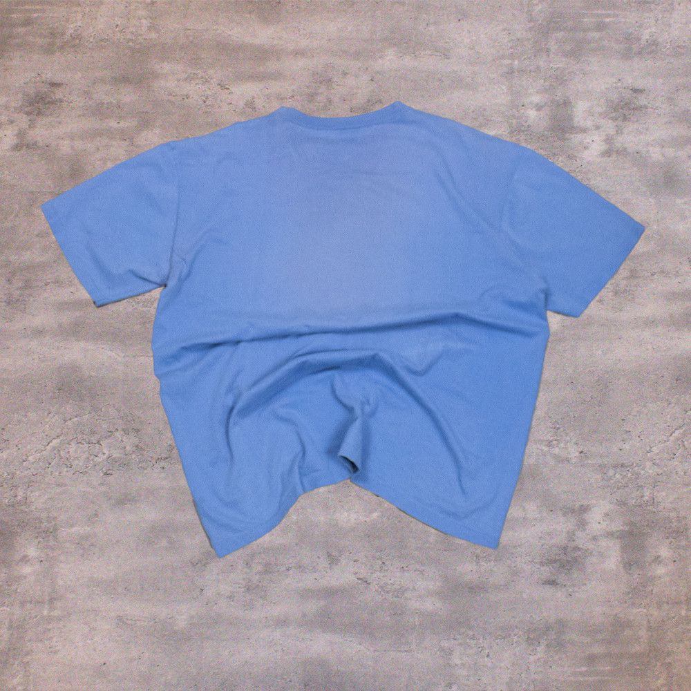 Japanese Brand Vintage 90's Native Blue Single Stitch Shirt Sleeve T-Shirt Size US XL / EU 56 / 4 - 3 Thumbnail