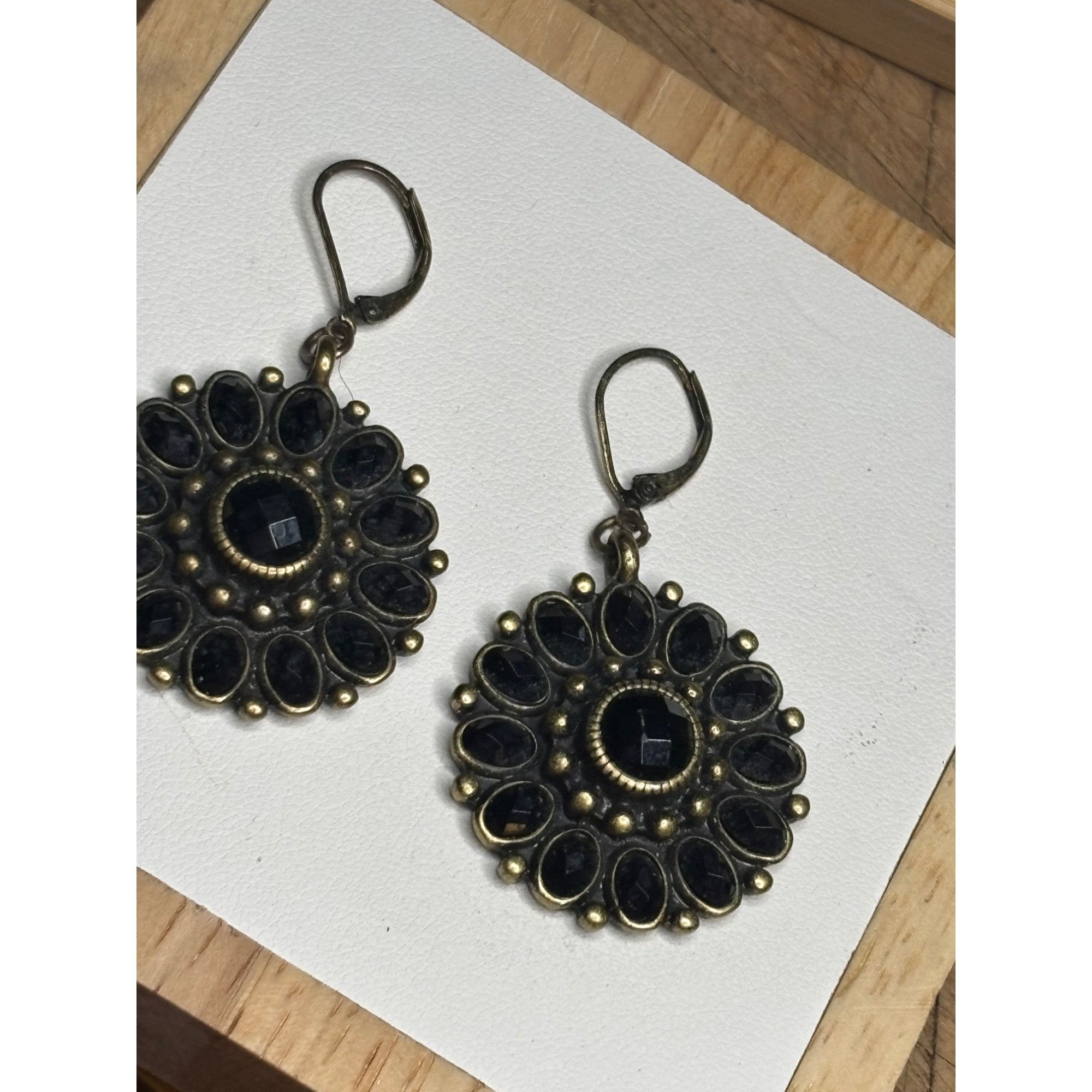 Other Premier Designs Vintage-Style Bronze & Black Beaded Dangle E Size ONE SIZE - 6 Thumbnail
