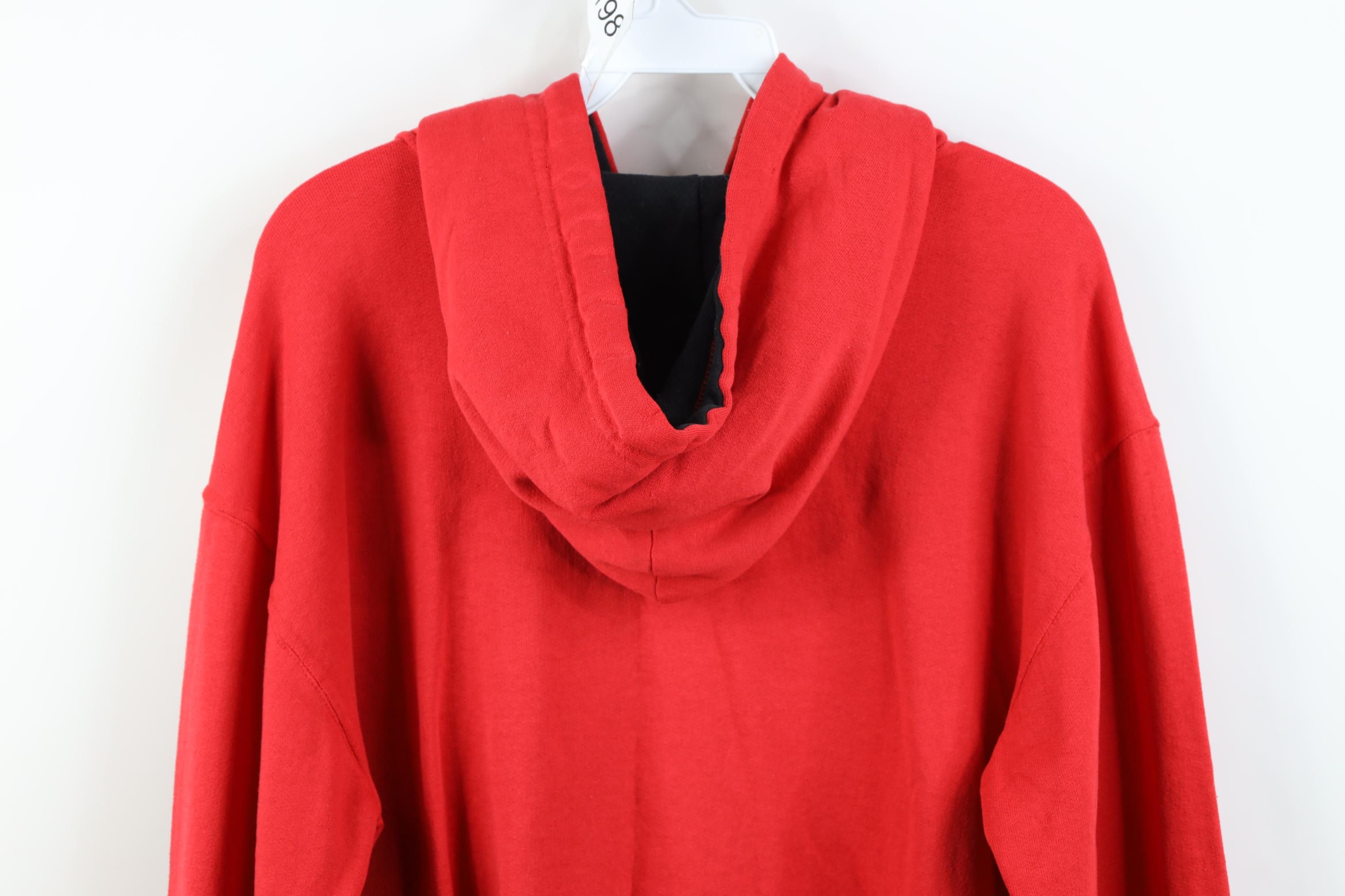 Vintage Vintage 90s Detroit Red Wings Hockey Hoodie Sweatshirt Red Size US S / EU 44-46 / 1 - 15 Thumbnail