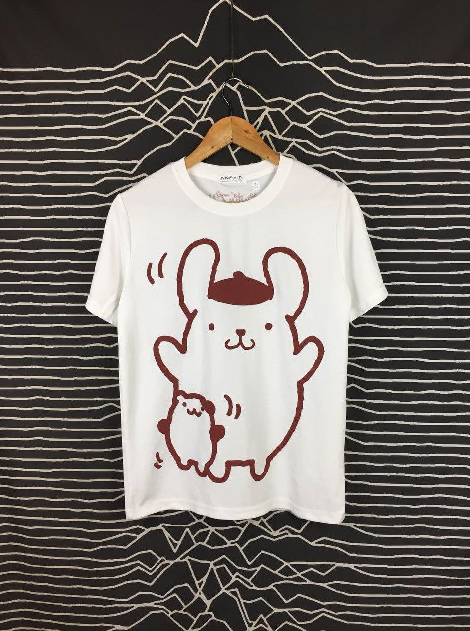 Japanese Brand Sanrio 2019 Pompompurin x Muffin Official Character Tee Size US M / EU 48-50 / 2 - 2 Thumbnail