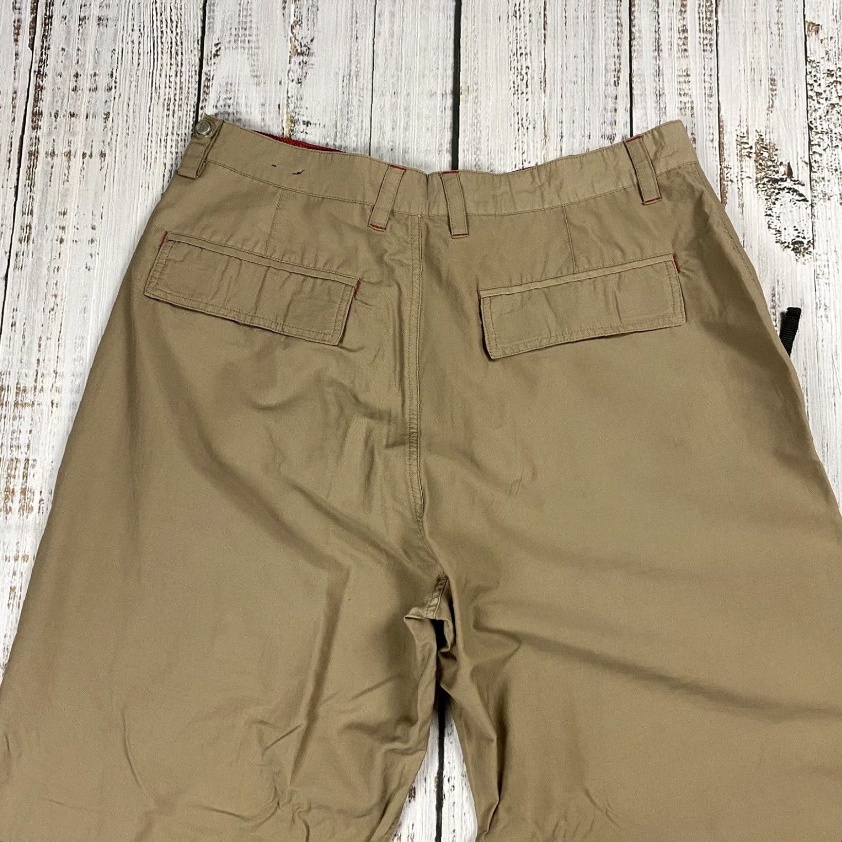 Vintage VINTAGE Mountain Dew Baggy Wide Leg Grunge Pants 33 Beige Skate Rave 90s Mens Size US 33 - 7 Thumbnail
