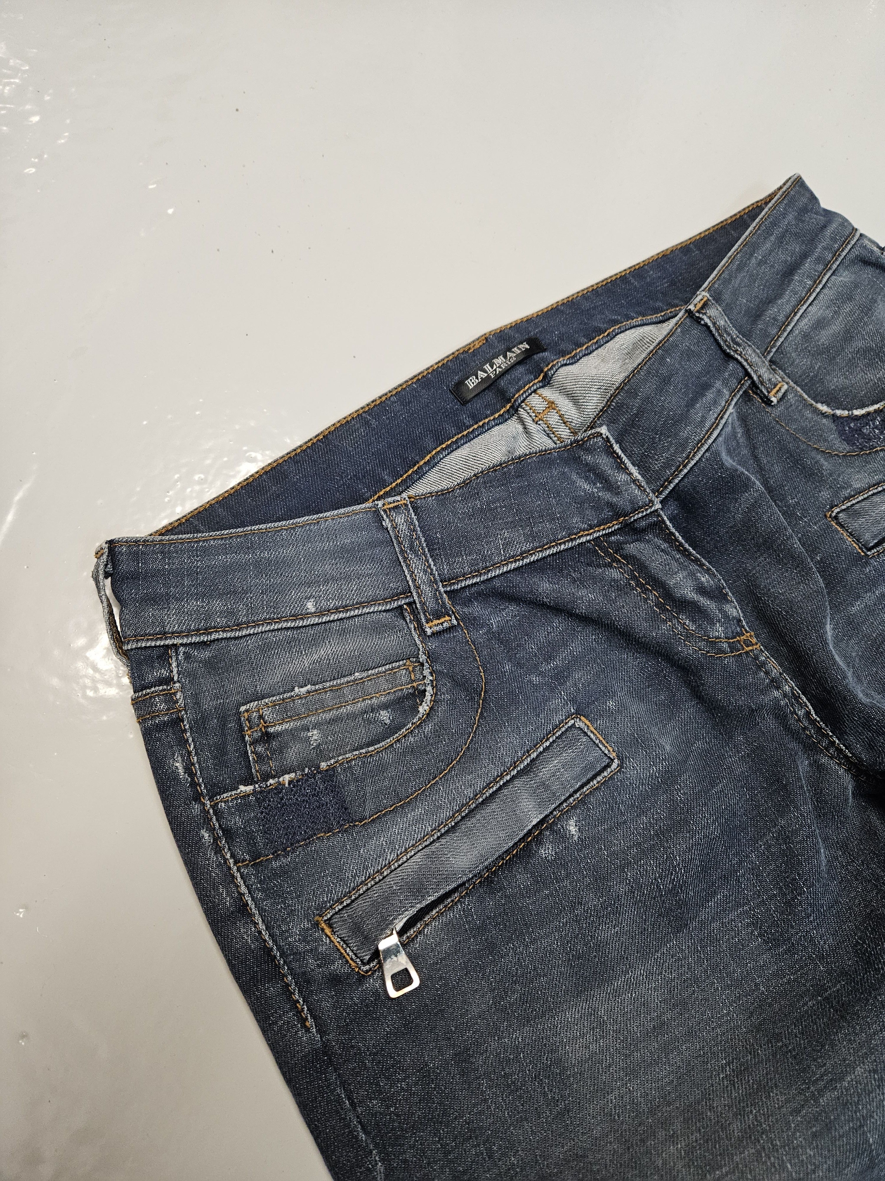 Balmain Y2k Balmain low rise bootcut denim Size 30" / US 8 / IT 44 - 5 Thumbnail