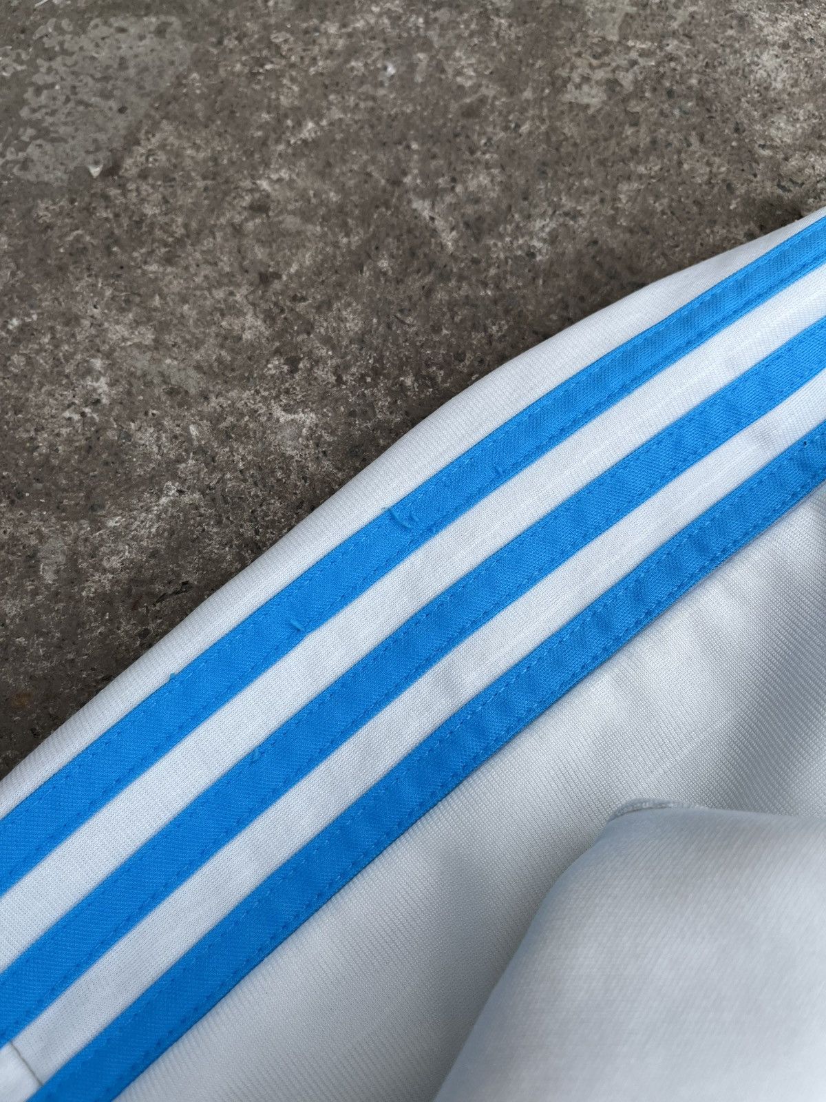 Adidas 💧ADIDAS OLYMPIQUE MARSEILLE SOCCER TRAINING JACKET JERSEY Size US S / EU 44-46 / 1 - 11 Thumbnail