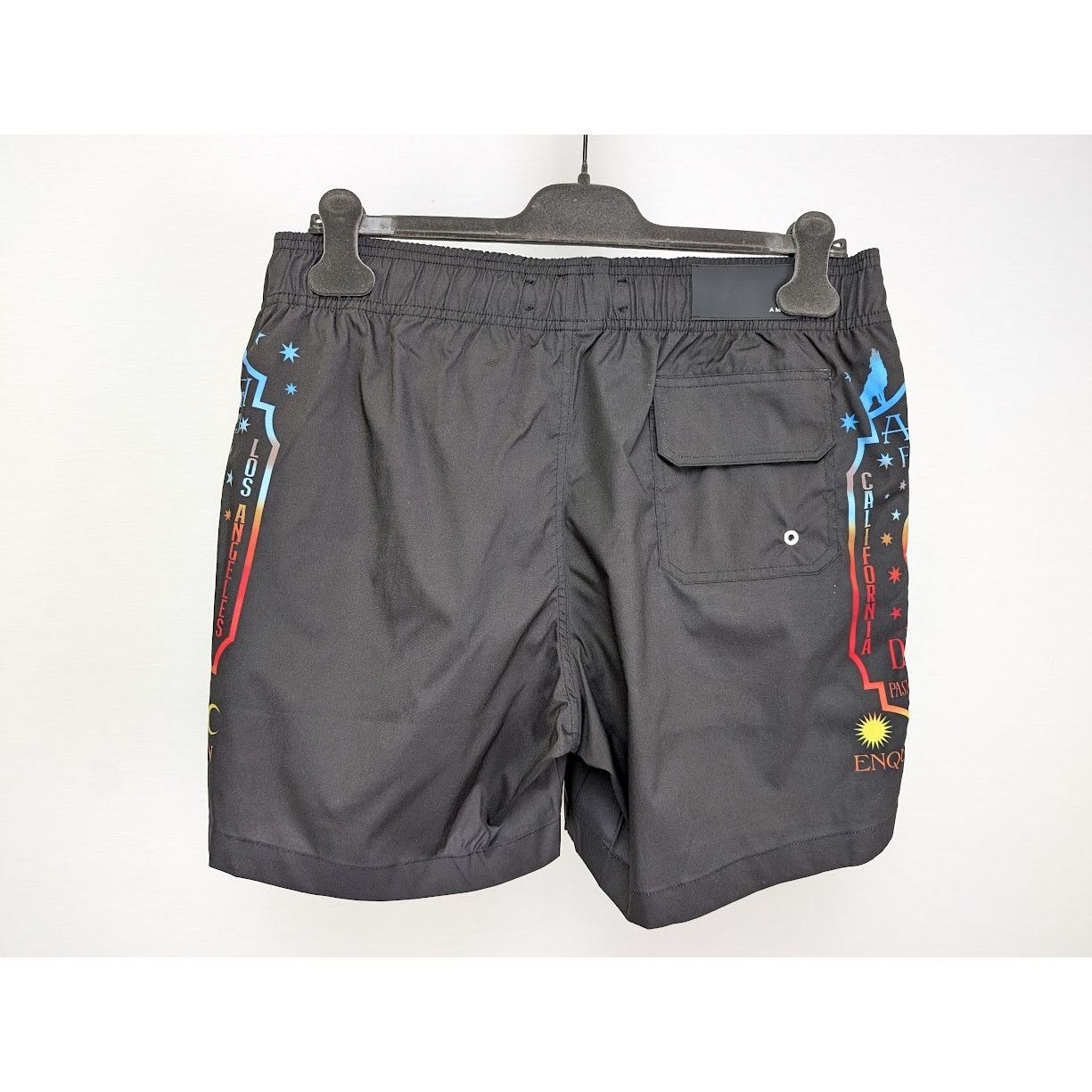 Amiri o1rshd1 Fortune Swim Trunk Shorts in Black Size US 32 / EU 48 - 8 Thumbnail