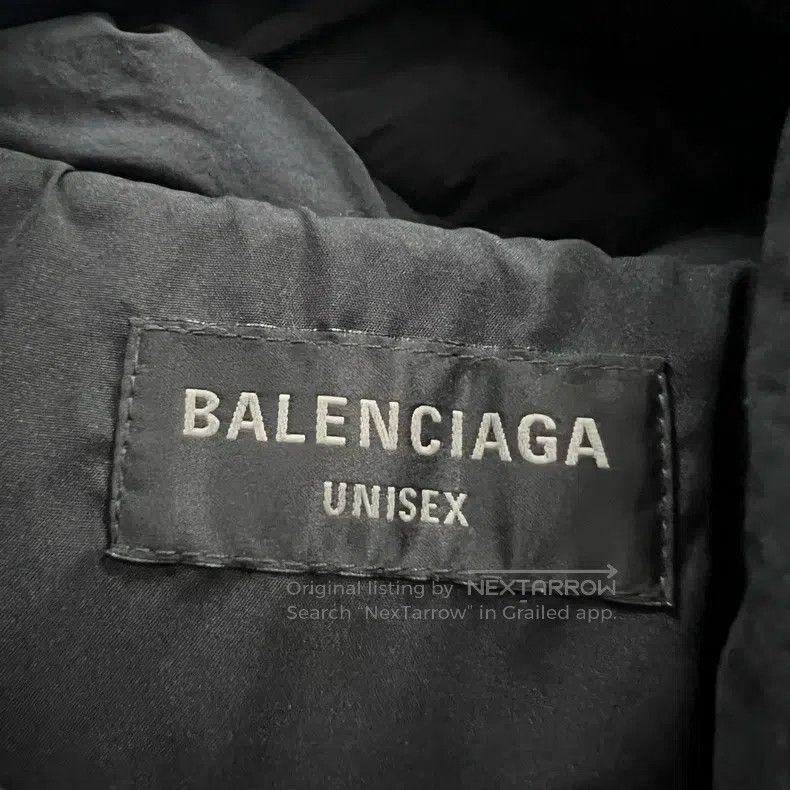 Balenciaga Balenciaga Black Hooded Down Jacket Size US S / EU 44-46 / 1 - 4 Thumbnail