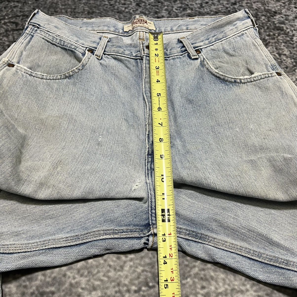 Big Mac Vintage 90s Faded Big Mac Baggy Wide Leg Carpenter Jeans Size US 32 / EU 48 - 15 Thumbnail