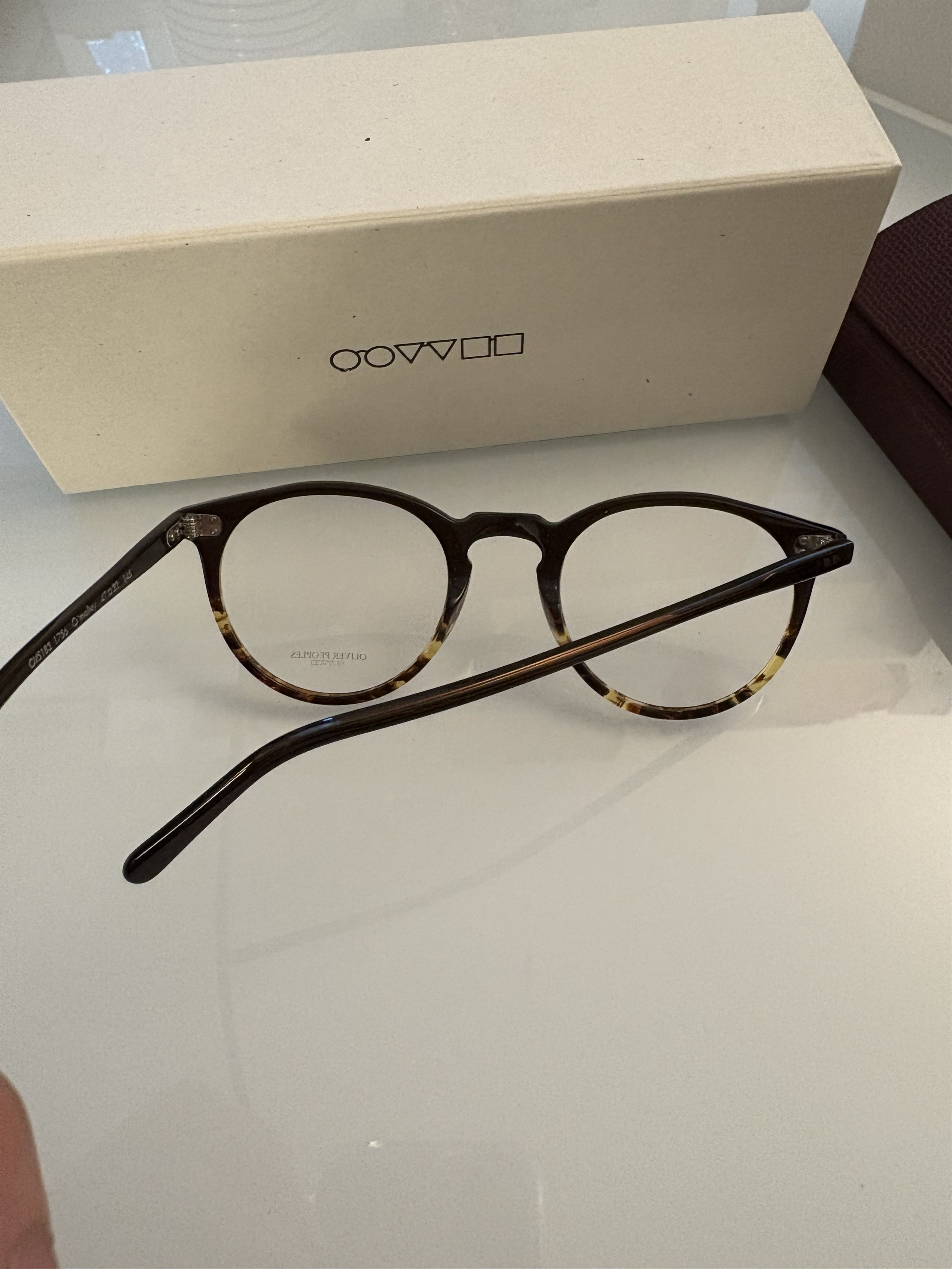 Oliver Peoples OLIVER PEOPLES O'Malley 47mm Optical ESPRESSO/ 362 Grad Size ONE SIZE - 7 Thumbnail