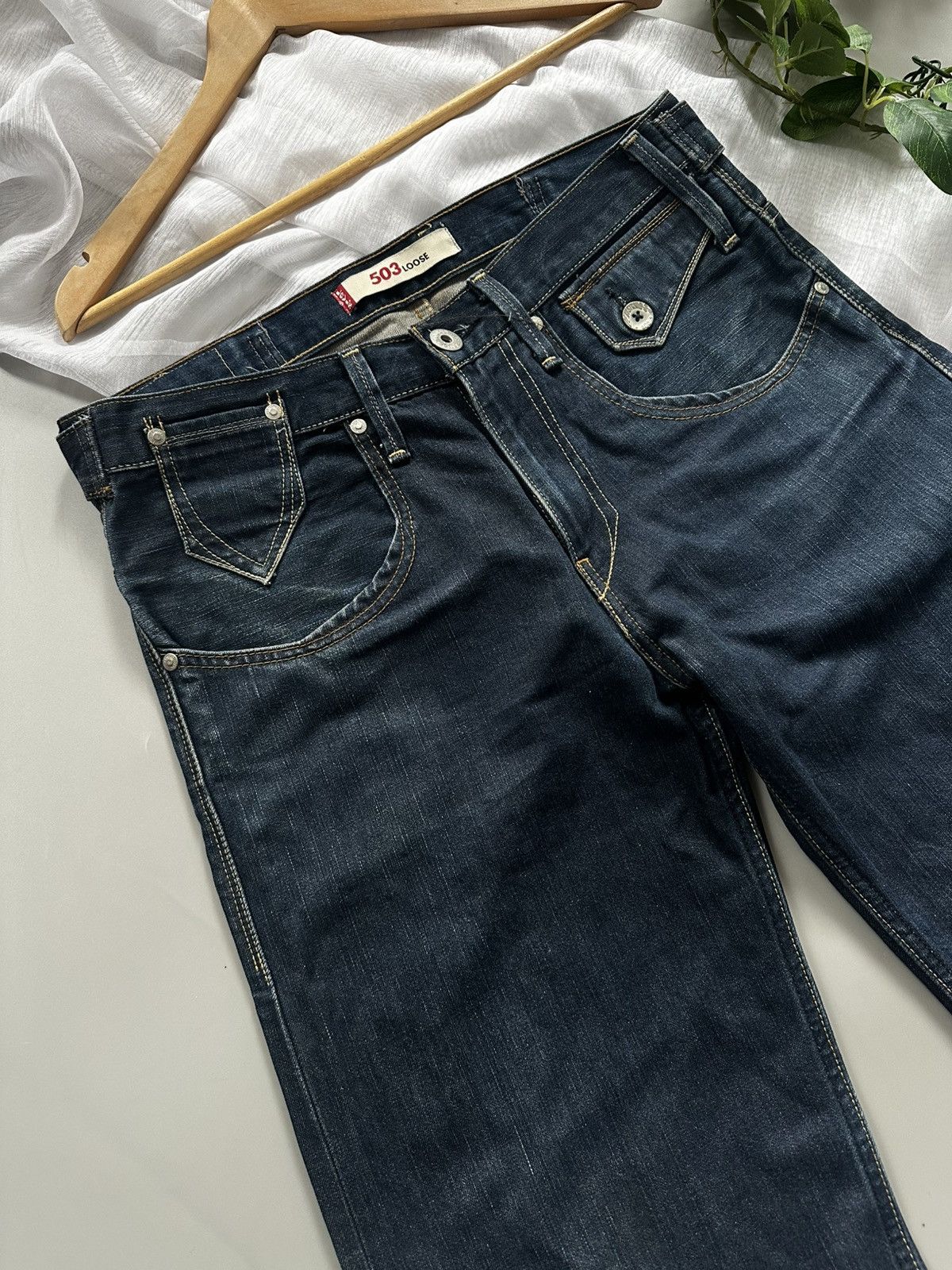 Levi's Vintage Clothing Archive Levi's Red Tab "Diamond Pocket" Custom Denim Size US 30 / EU 46 - 10 Thumbnail