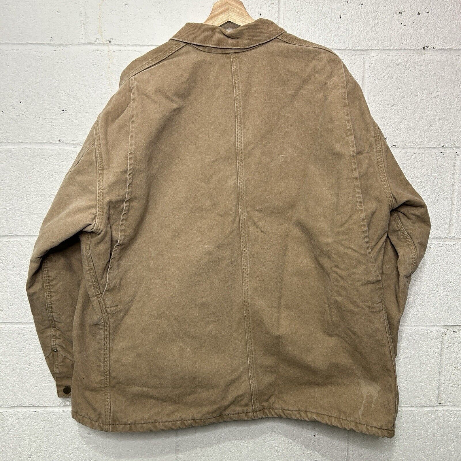 Carhartt Vintage Carhartt Blanket-Lined Chore Coat “Saddle” C02 SDL Size US XXL / EU 58 / 5 - 2 Thumbnail
