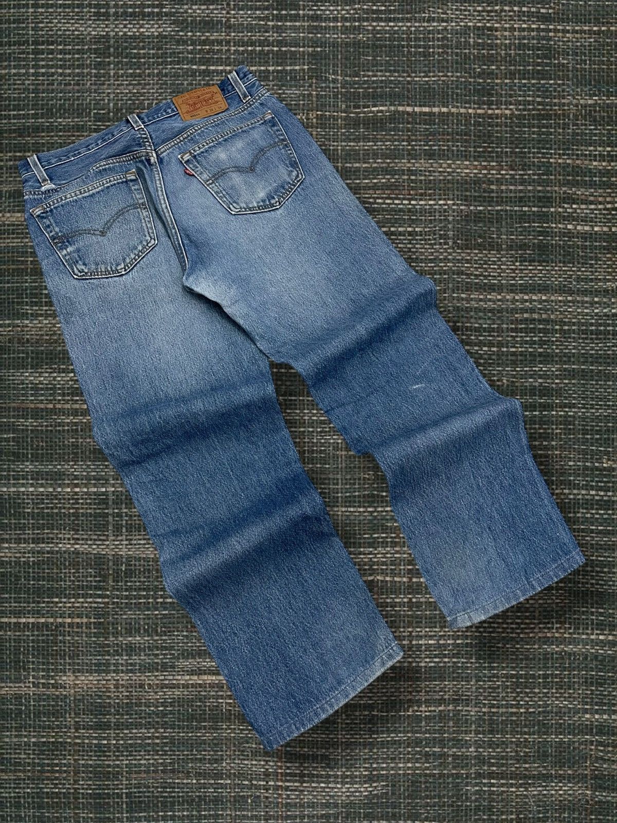 Levi's Vintage Clothing Og Vintage 90s Original Designer Levis 501 Distressed Denim Size US 31 - 9 Thumbnail