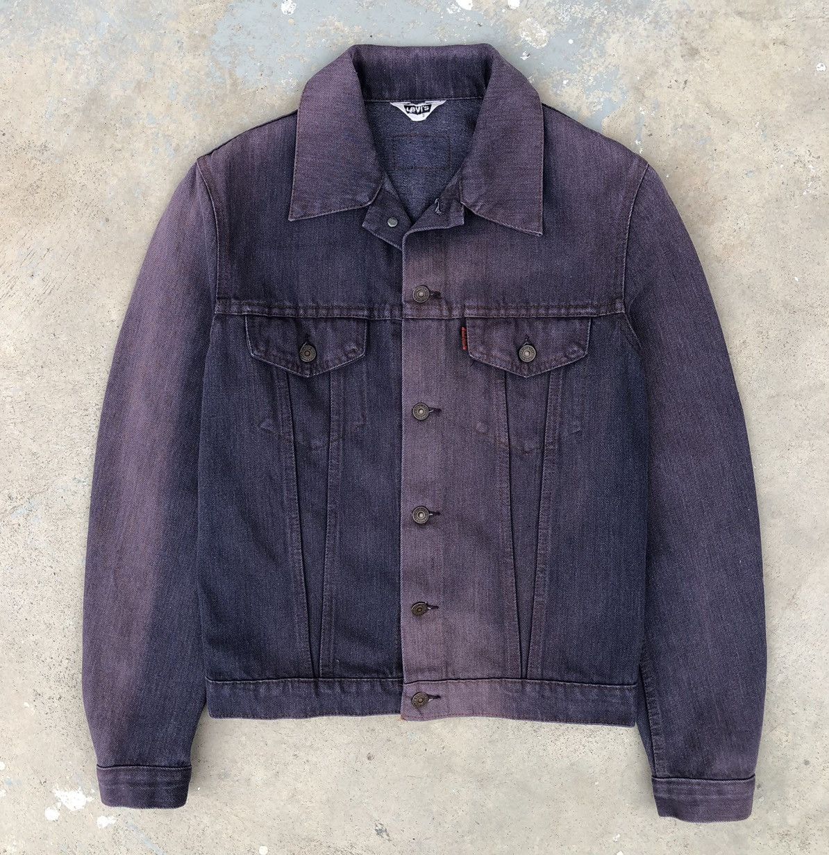Levi's Vintage Clothing Vintage Faded Levis Orange Tab Denim Trucker Jacket Size US M / EU 48-50 / 2 - 14 Thumbnail