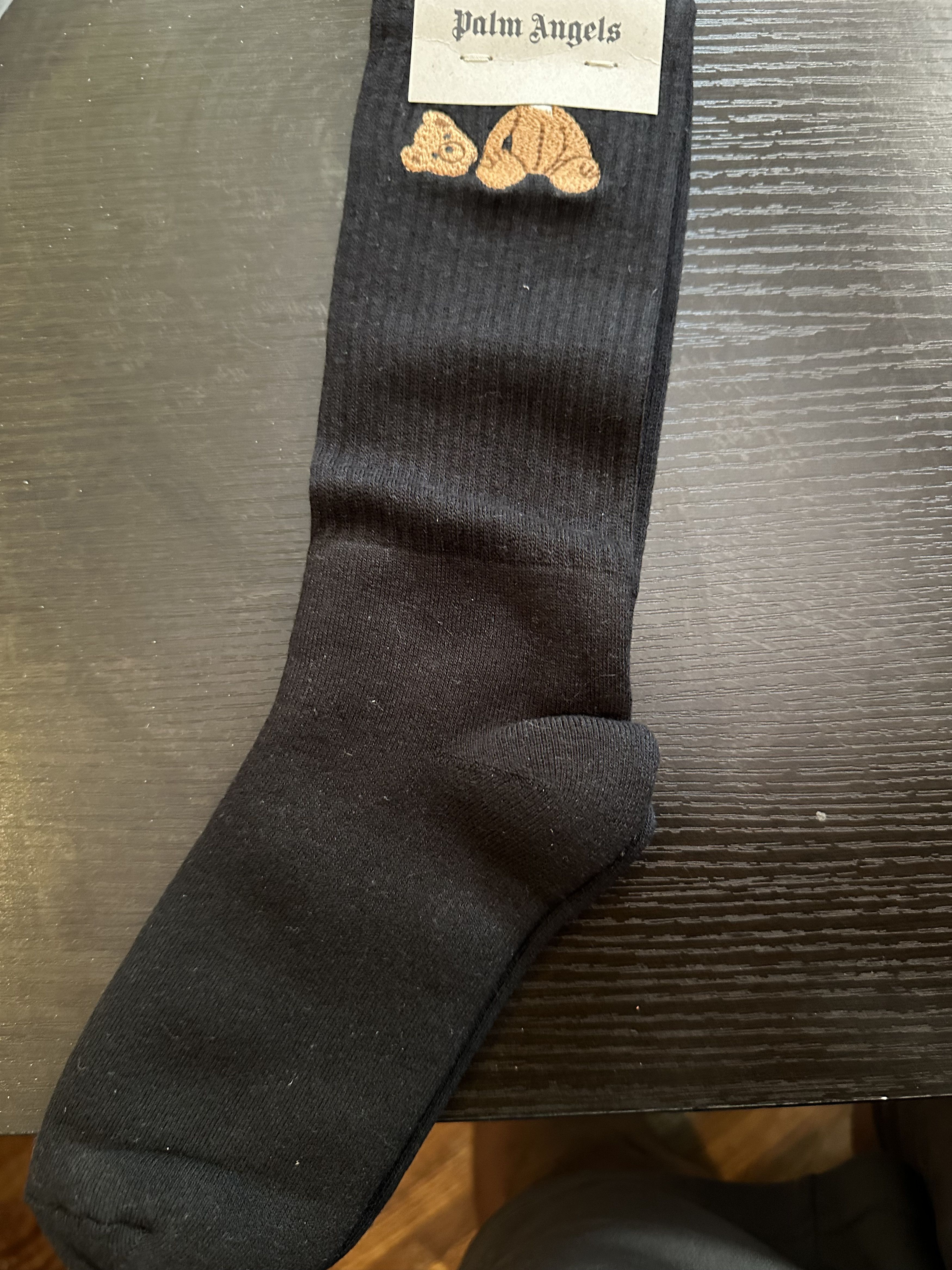 Palm Angels Palm Angels Bear Socks - Black/Brown Size ONE SIZE - 3 Thumbnail