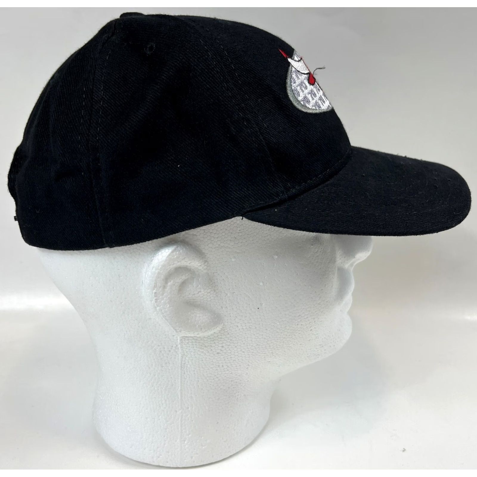 American Needle VINTAGE American Needle Chicago Bulls Snapback Hat Cap Mens One Size Black Adjustable 90s Sports Cap Size ONE SIZE - 3 Thumbnail