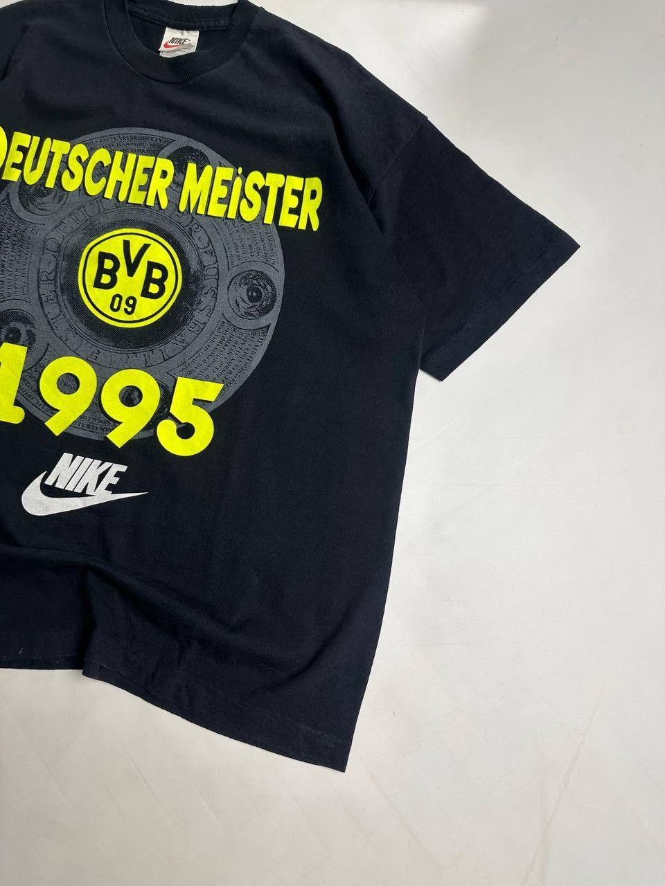 Nike 95s Vintage Borussia Dortmund Football Shirt Soccer Jersey Size US XL / EU 56 / 4 - 3 Thumbnail