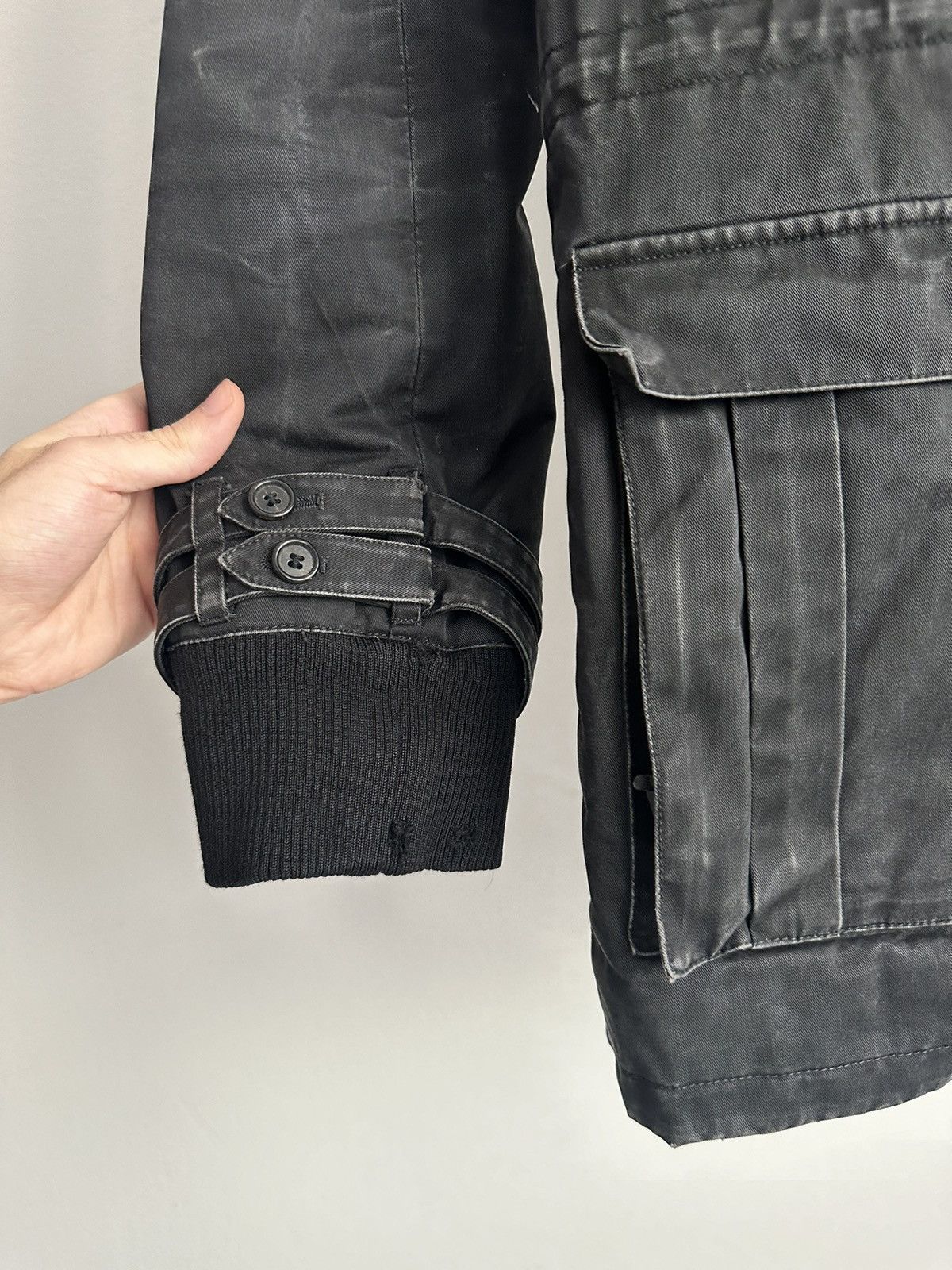 Dior × Hedi Slimane AW03 Dior Homme Military M65 Field Jacket Parka Size 52 Size US L / EU 52-54 / 3 - 3 Thumbnail