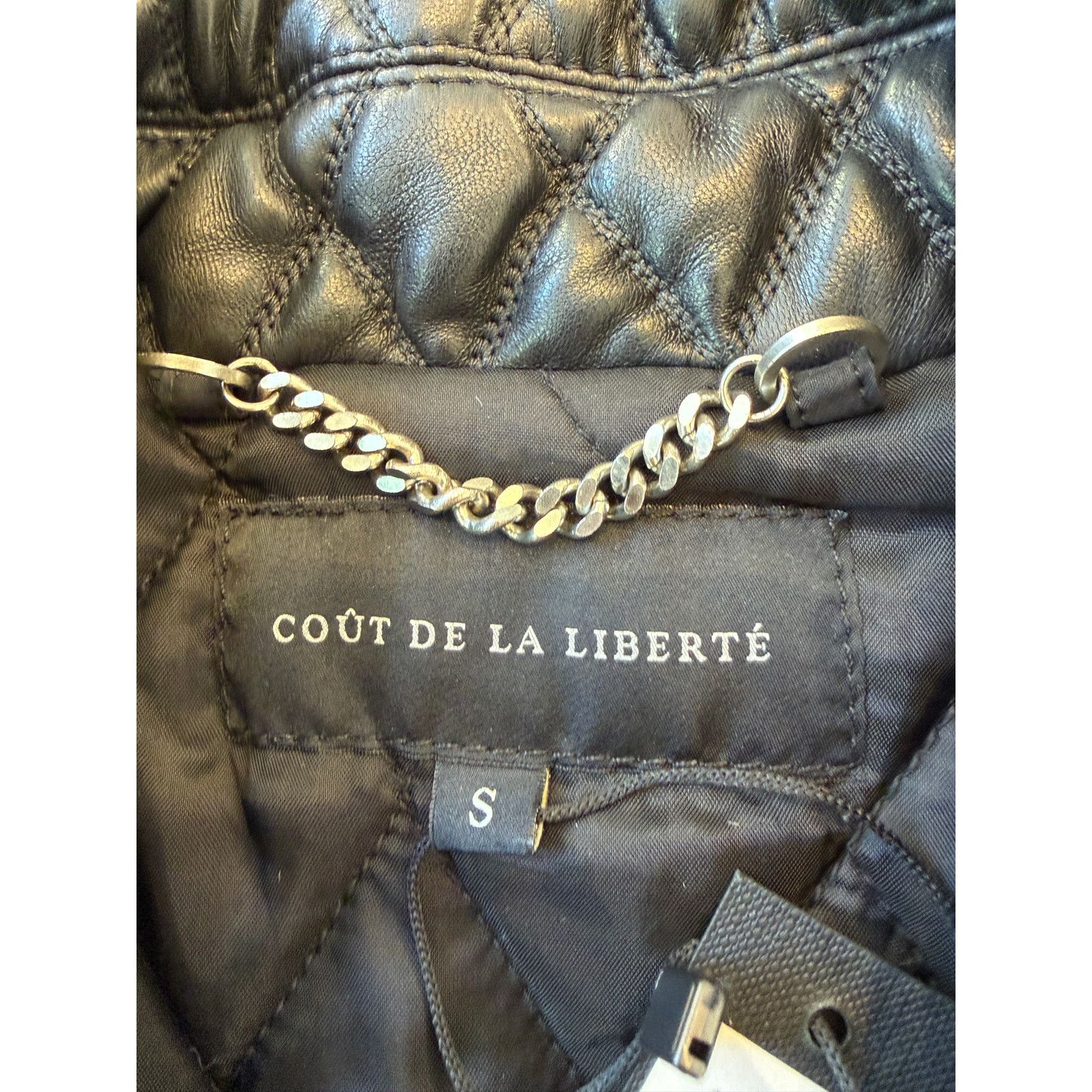 Cout de la Liberte Cout De La Liberte Van/Quilted Leather Moto Jacket Size US S / EU 44-46 / 1 - 5 Thumbnail