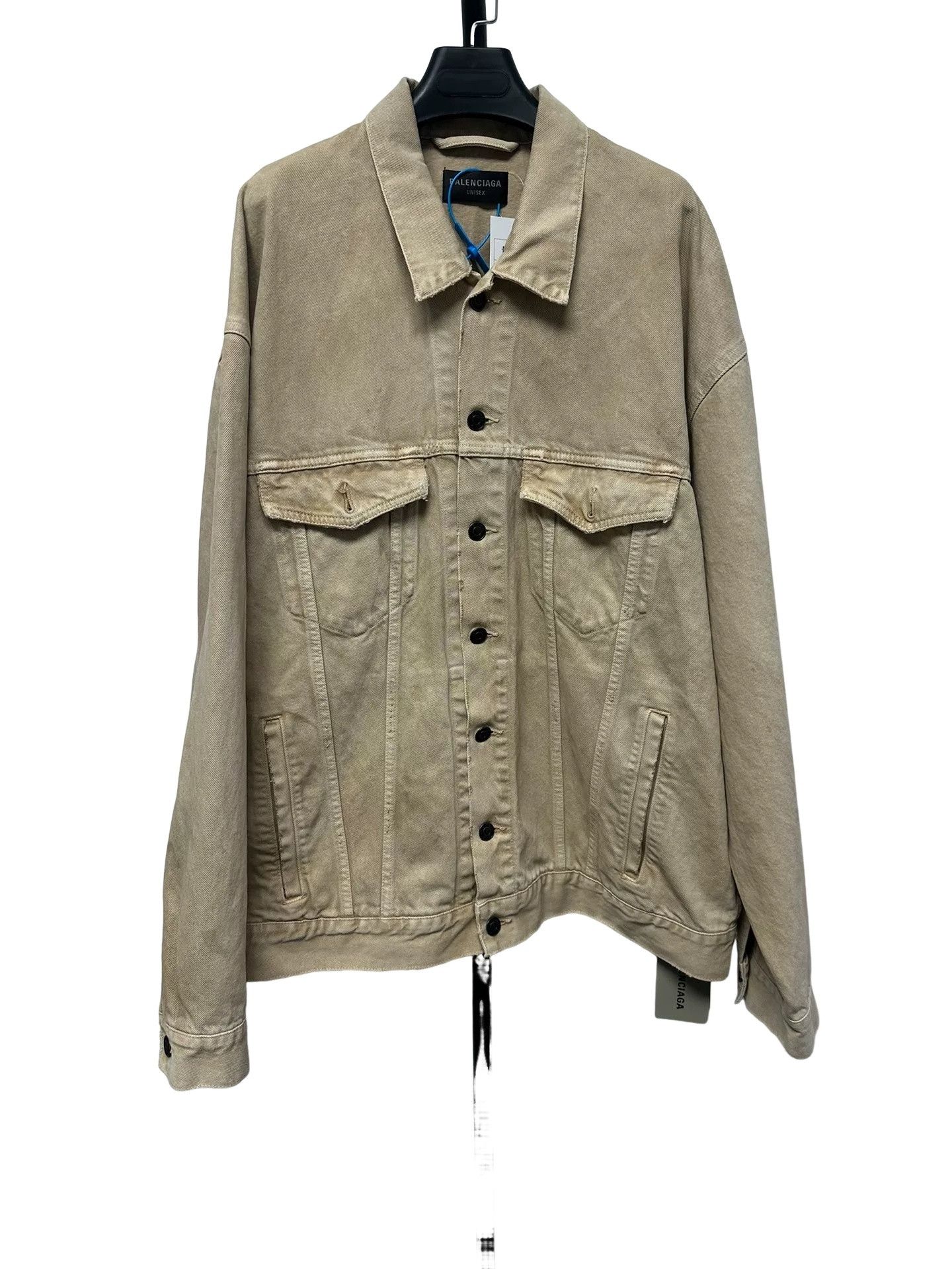 Balenciaga Balenciaga Logo Embroidery Denim Jacket Size 2 Size US M / EU 48-50 / 2 - 1 Thumbnail