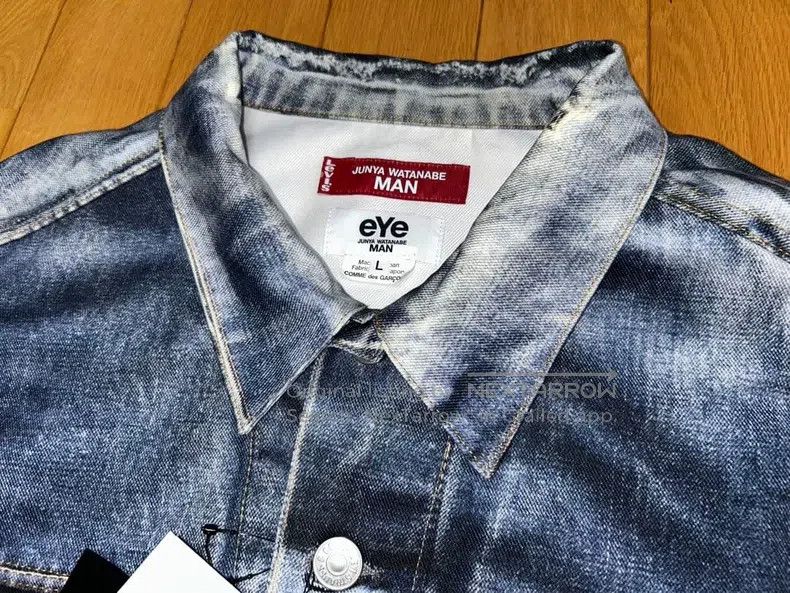 Junya Watanabe Junya Watanabe Printed Denim Jacket Size US L / EU 52-54 / 3 - 3 Thumbnail