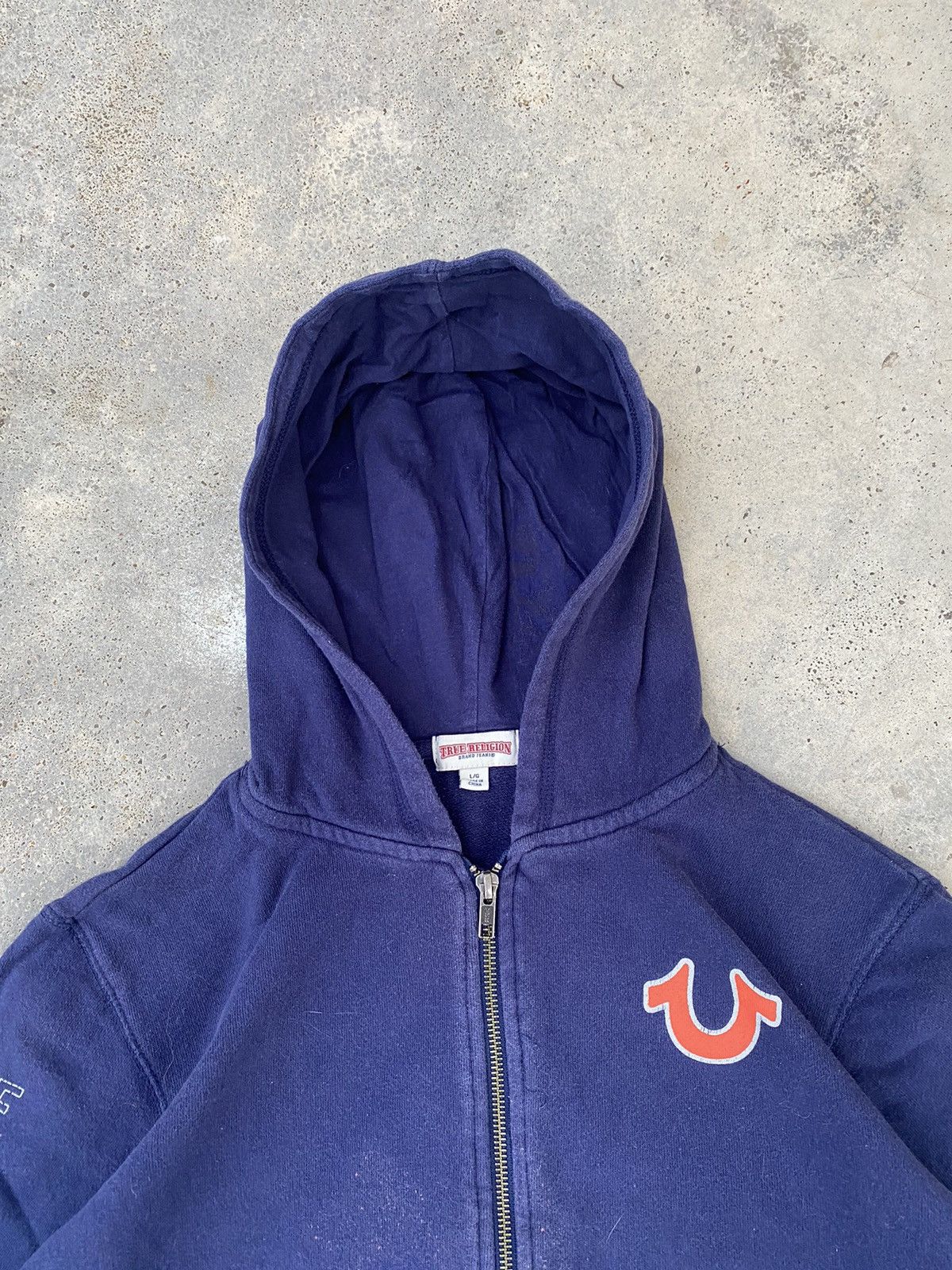 True Religion Sun Faded Vintage True Religion Punk Hoodie Size US M / EU 48-50 / 2 - 3 Thumbnail