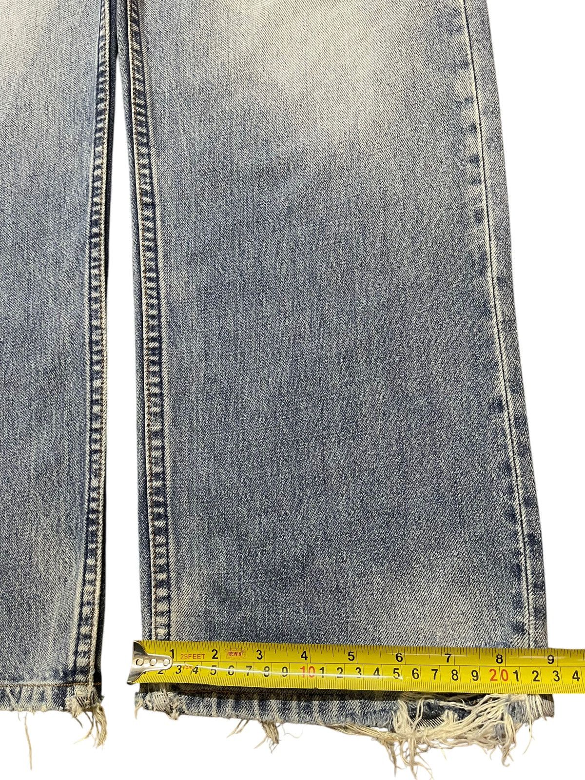 Levi's Vintage 80s Levis 503 Blue Faded Wash Distress Baggy Jeans Size US 32 / EU 48 - 17 Thumbnail
