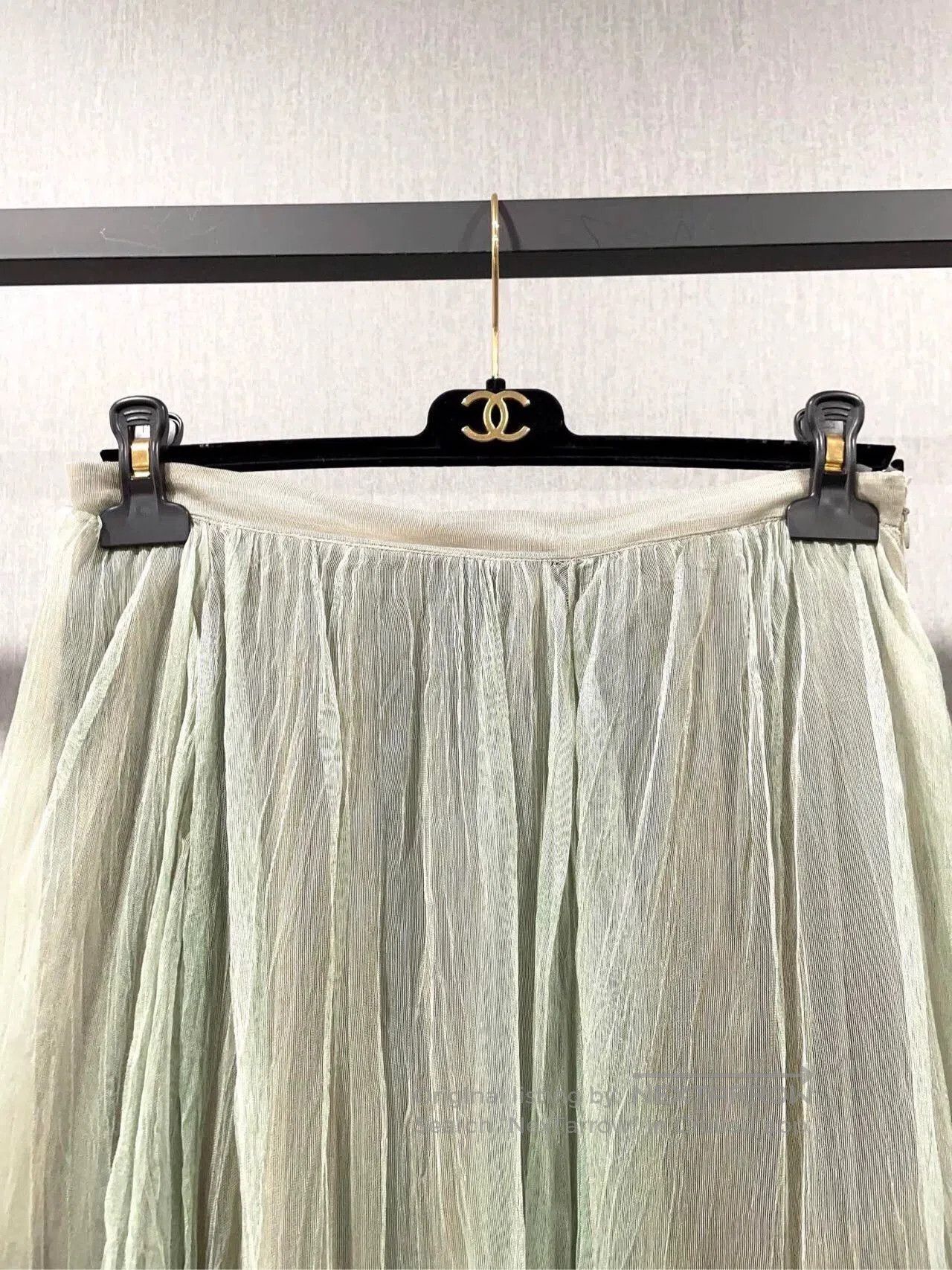 Dior gradient mesh midi skirt by dior. Size US 26 / EU 42 - 3 Thumbnail