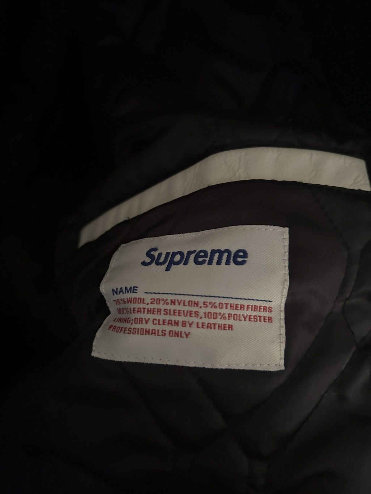 Supreme Supreme “Hunter S Thompson” 2005 Varsity Jacket Size US XL / EU 56 / 4 - 4 Thumbnail