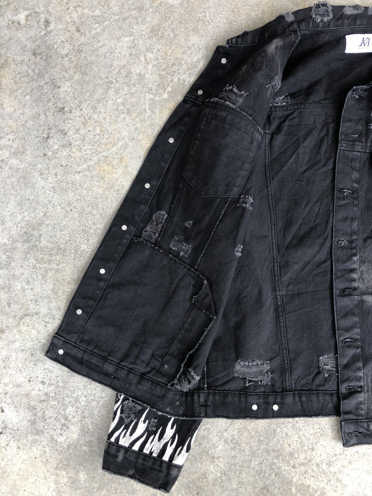 If Six Was Nine Japanese Attire Denim Jacket Broken Size US L / EU 52-54 / 3 - 6 Thumbnail