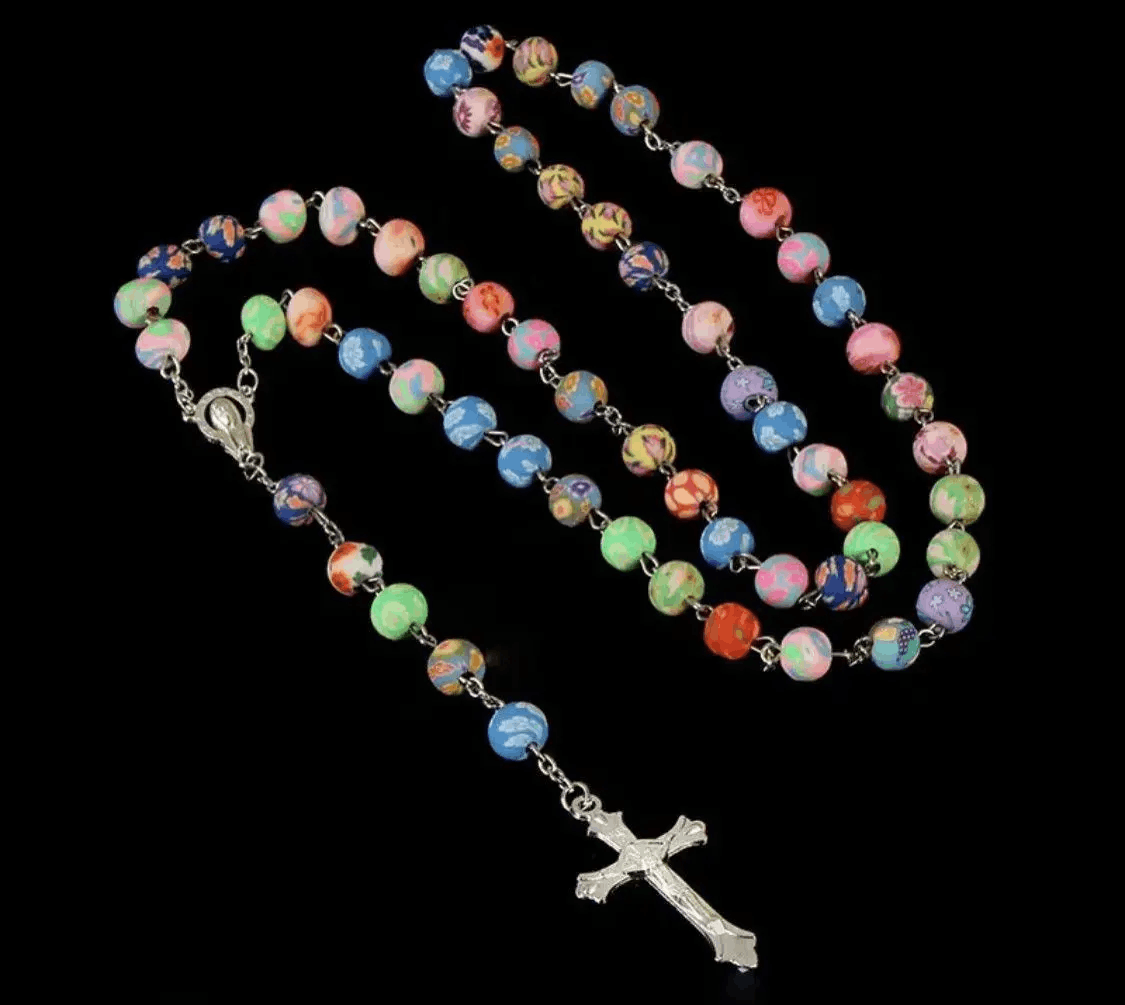 Jewelry Saint Benedict Rosary Necklace Chain Catholic Church Jesus Size ONE SIZE - 2 Thumbnail