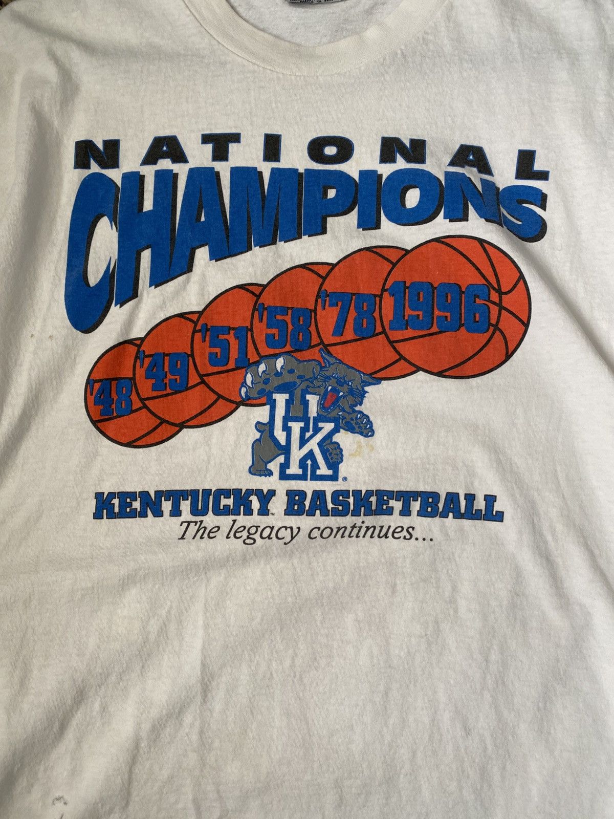 Vintage Vintage Kentucky Wildcats 1996 Size US L / EU 52-54 / 3 - 2 Thumbnail