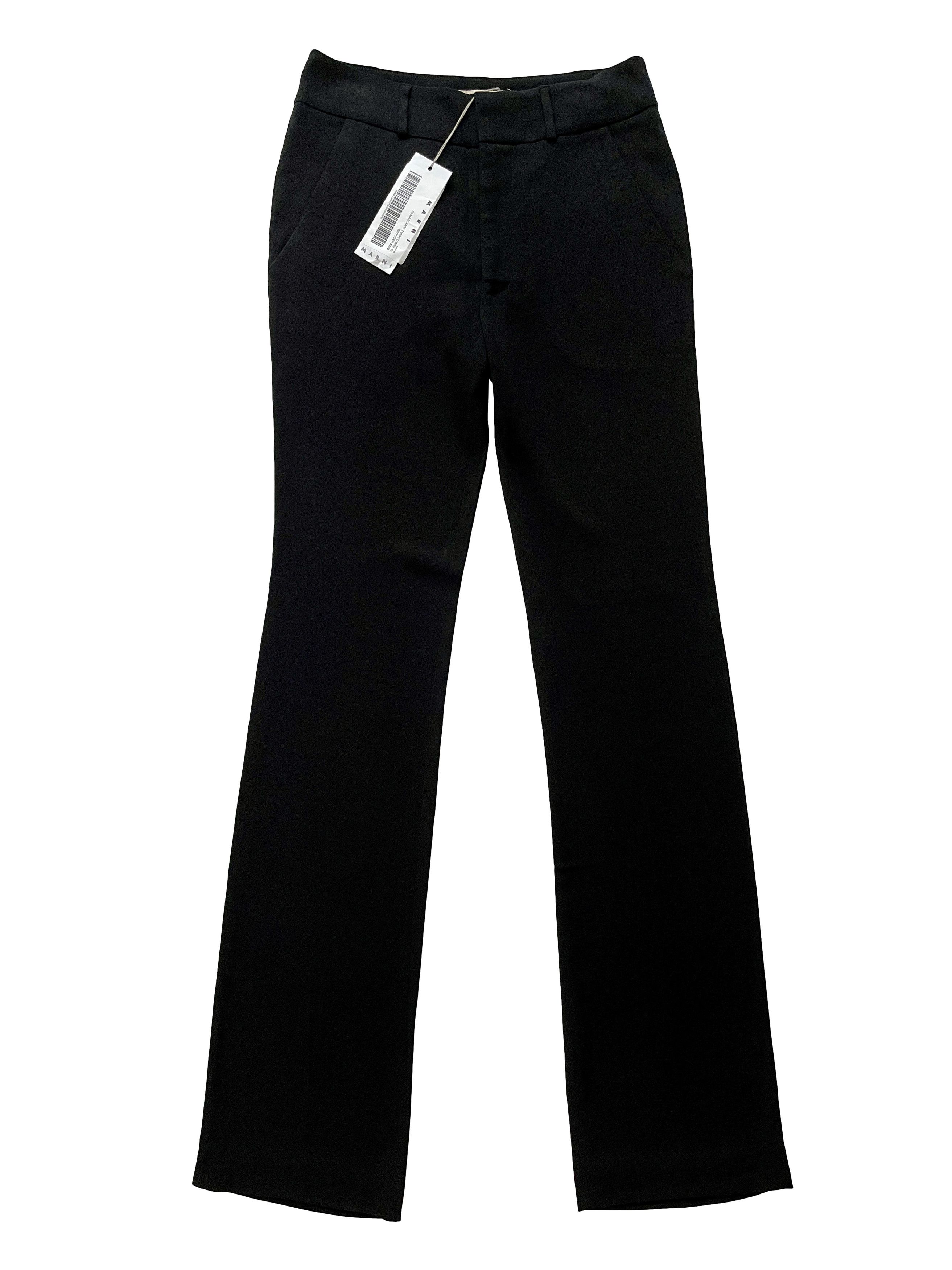 Marni ⚡️QUICK SALE⚡️Marni Black Viscose Pants Trousers Size 28" / US 6 / IT 42 - 1 Thumbnail