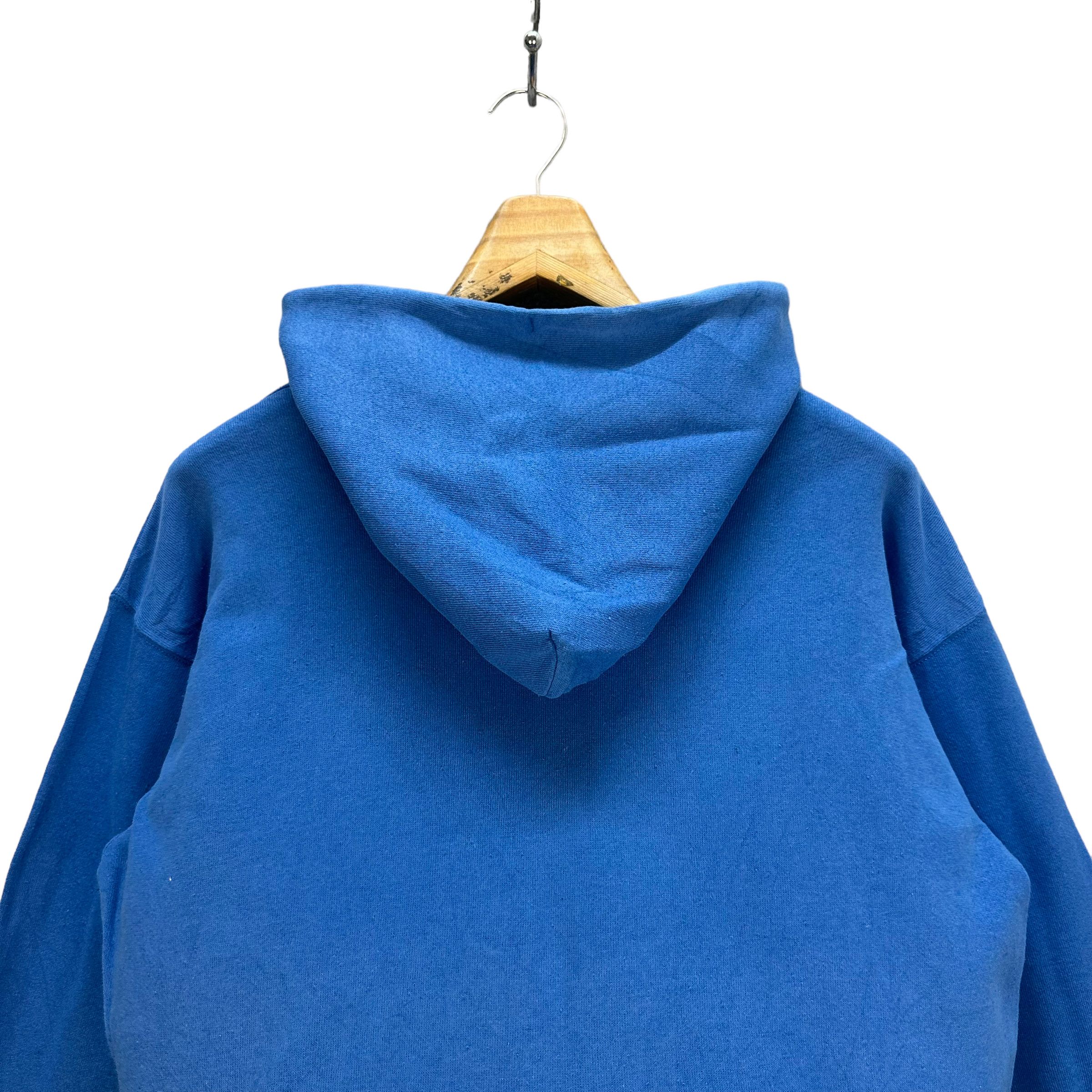 Adidas VINTAGE ADIDAS BIG LOGO PULLOVER HOODIES #7971-193 Size US M / EU 48-50 / 2 - 11 Thumbnail