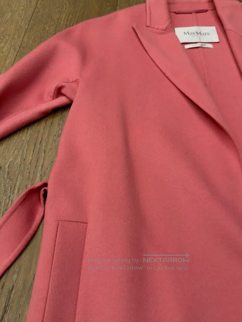 Max Mara Max Mara Overcoat, Pink Size XS / US 0-2 / IT 36-38 - 4 Thumbnail