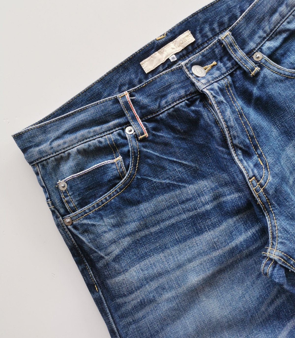 Sugar Cane Iena Slobe Selvedge Jeans Size 29 x 35.5 Size US 29 - 8 Thumbnail