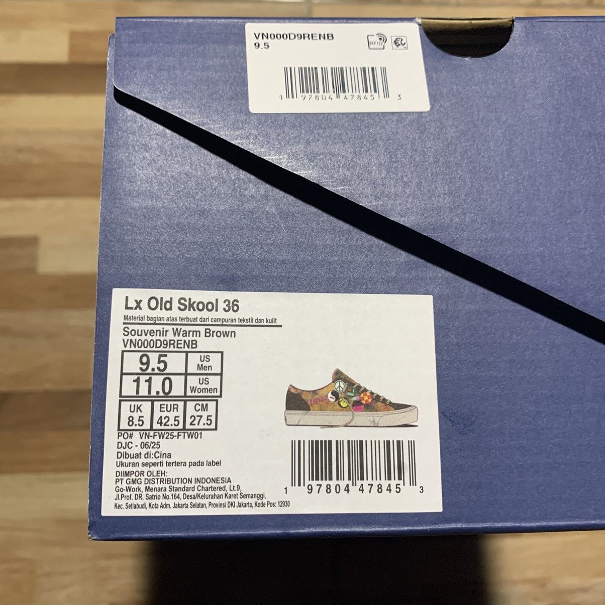 Vans Vans Old Skool 36 LX Souvenir Warm Brown Size US 9.5 / EU 42-43 - 11 Thumbnail