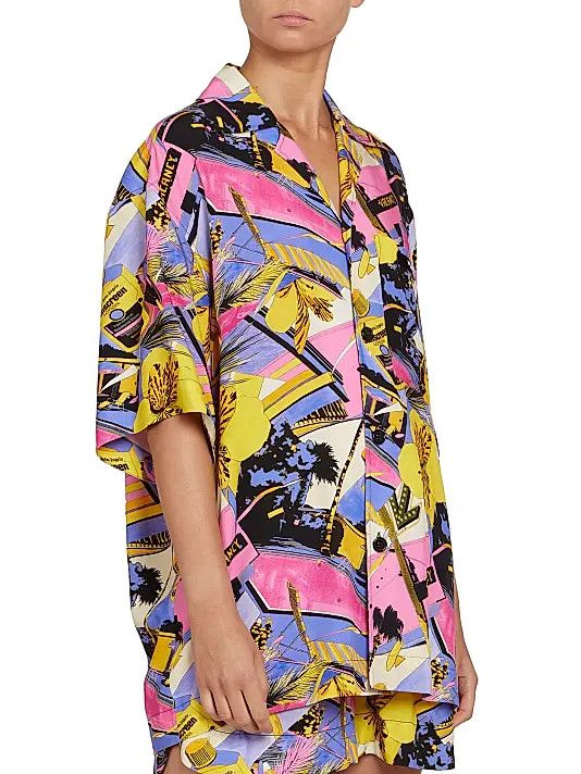 Palm Angels o1y1125 Patterned Shirt in Multicolor Size S / US 4 / IT 40 - 4 Thumbnail