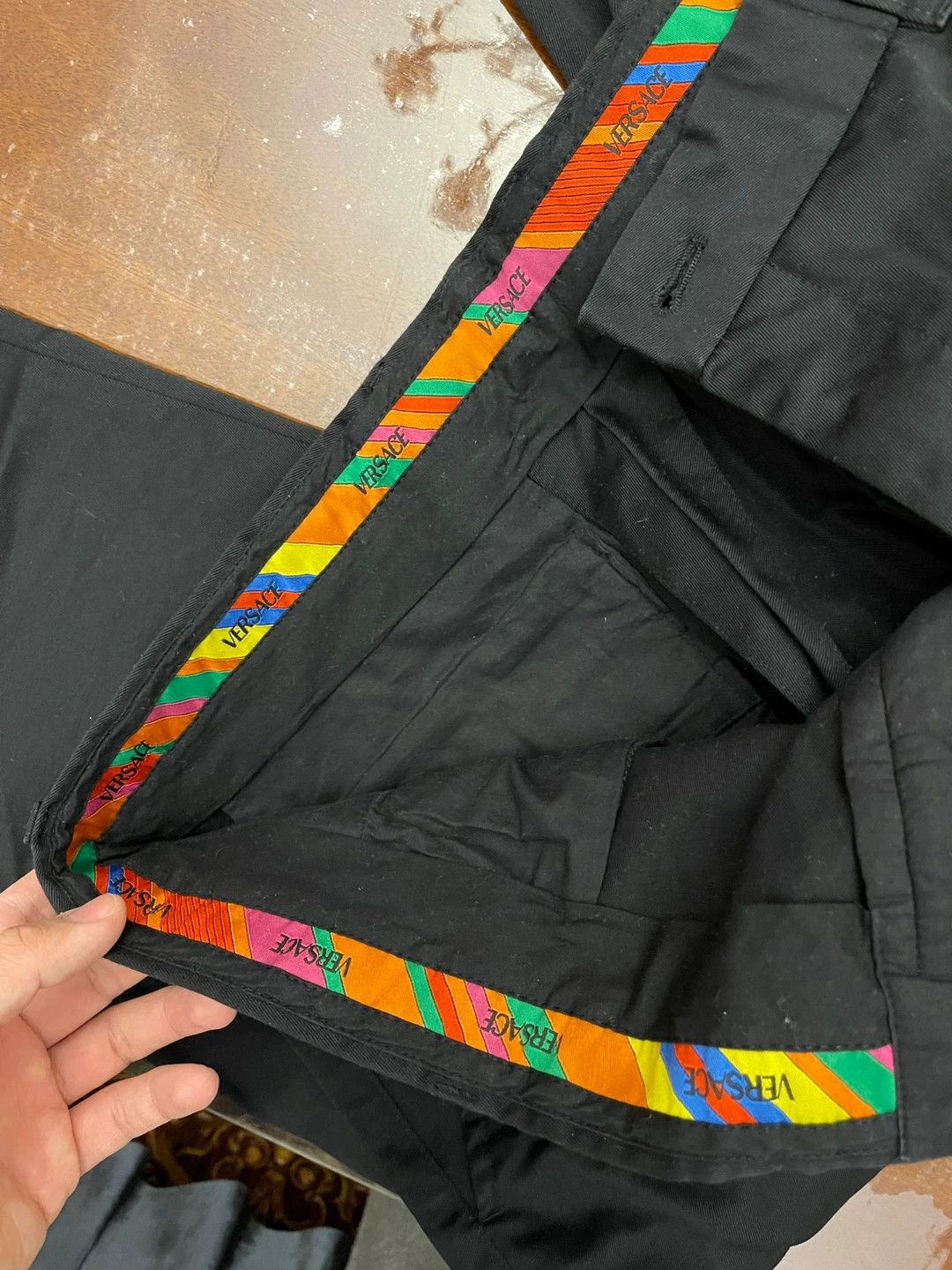 Versace Versace Casual Trousers 95 New Tags Cut Size US 36 / EU 52 - 3 Thumbnail