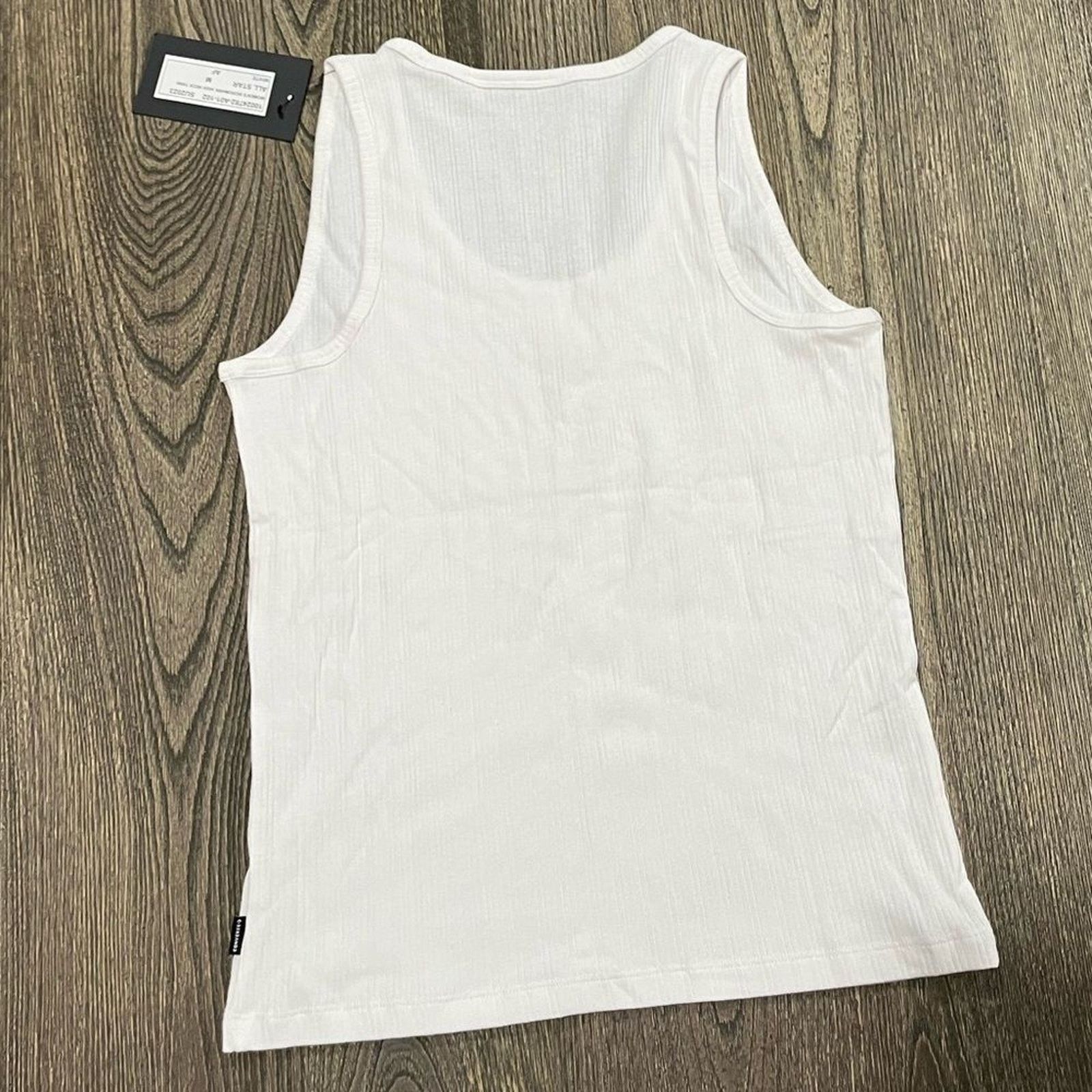 Converse NWT Converse Wordmark Tank Classic Fit Scoop Neck Size M Size M / US 6-8 / IT 42-44 - 6 Thumbnail