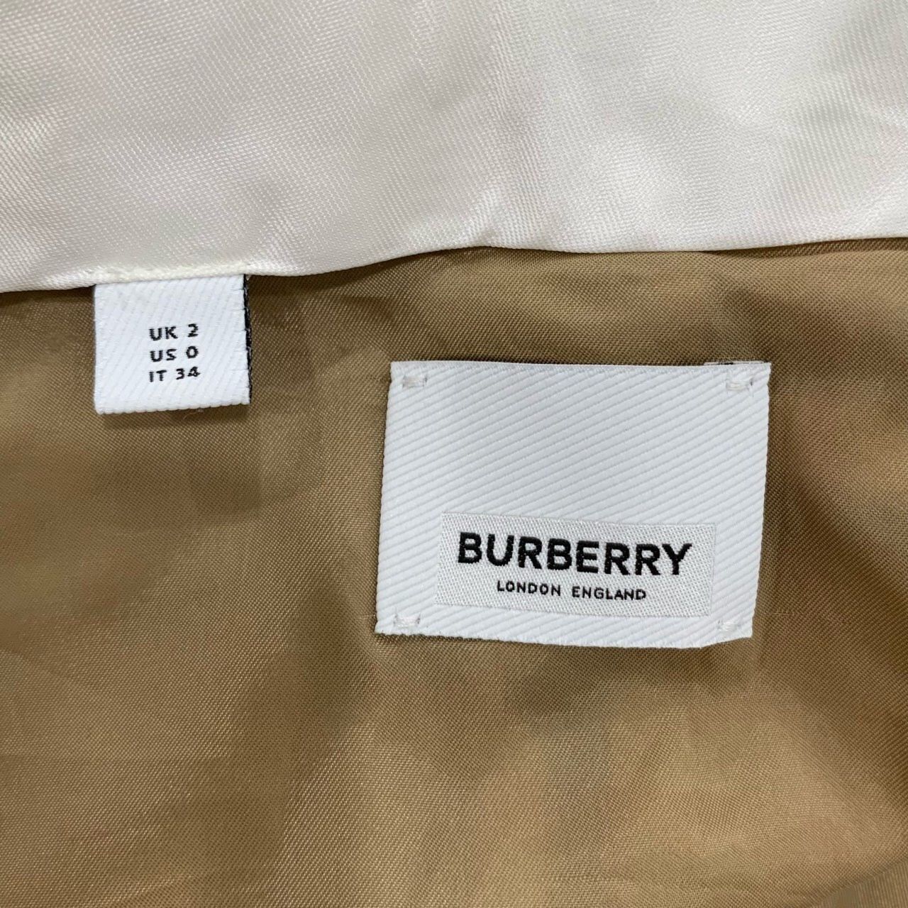 Burberry Burberry Classic Check Wool Straight-Leg Trousers (Size 34) Size 34" / US 12 / IT 48 - 2 Thumbnail
