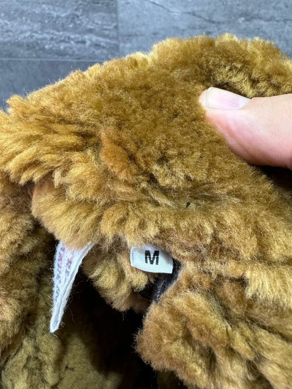 Vintage Men B3 Brown Hat Aviator Sheepskin Flying Trapper Hat Size 32 - 7 Thumbnail