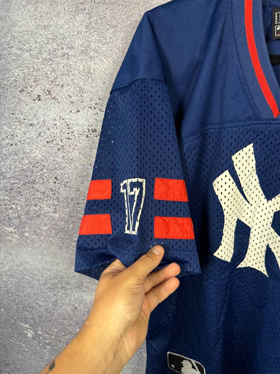 NFL × New York Yankees 90's New York Yankees Campri Vintage Baseball Jersey Size US M / EU 48-50 / 2 - 8 Thumbnail