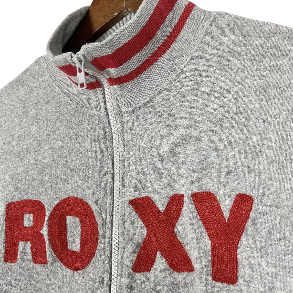 Quiksilver Vintage Roxy Surf Fleece Jacket Size XL / US 12-14 / IT 48-50 - 4 Thumbnail
