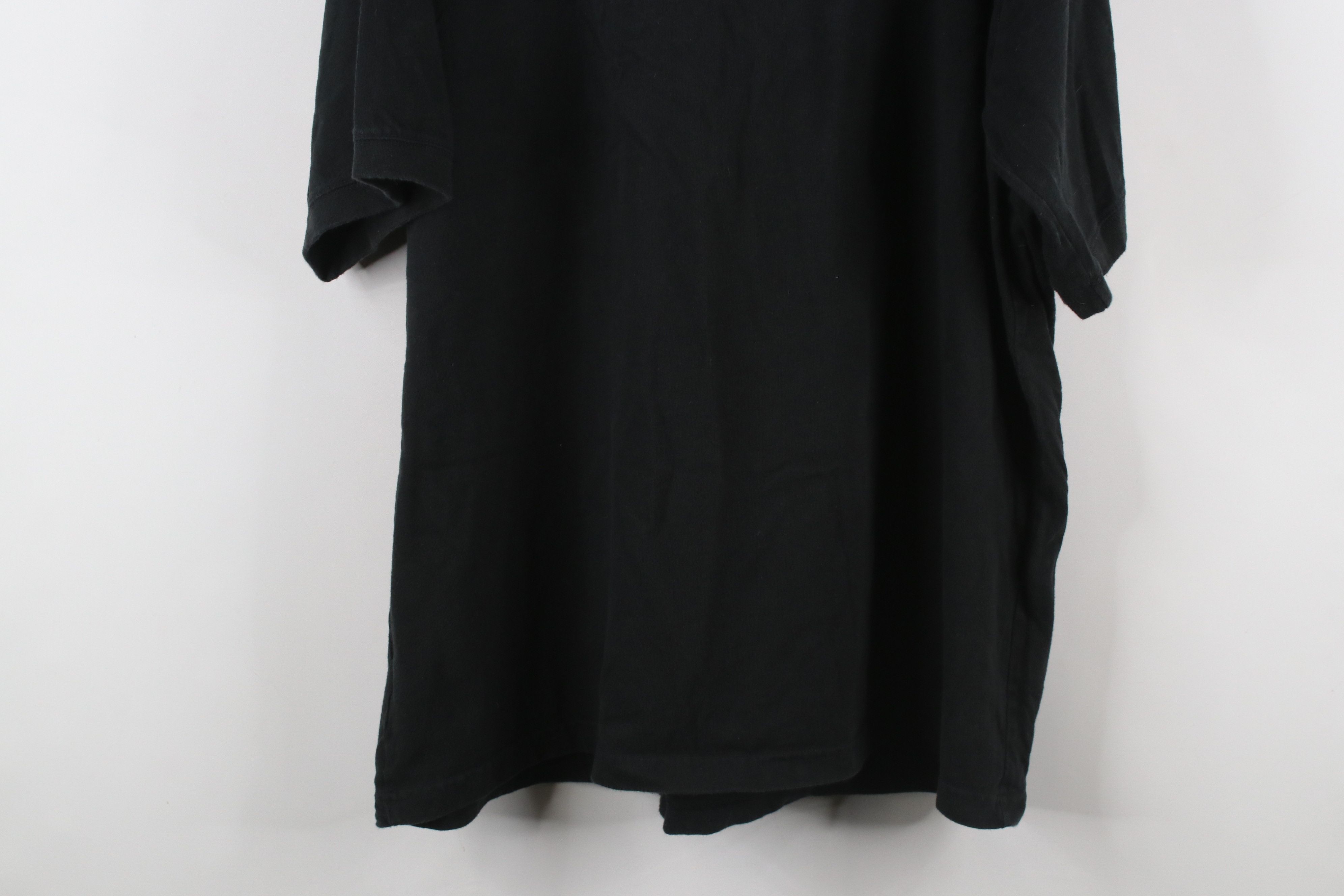 Vintage Vintage 90s Streetwear Heavy Cotton Henley T-Shirt Black Size US XL / EU 56 / 4 - 10 Thumbnail