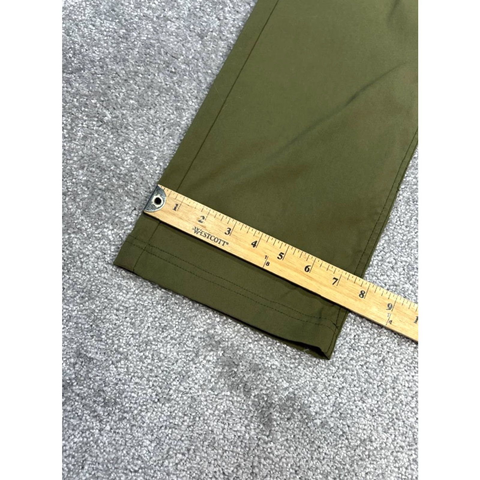 Prana Prana Breathe Chino Pants Mens 30 Green Nylon Stretch Slim Fit Low Rise Straight Size US 30 / EU 46 - 6 Thumbnail