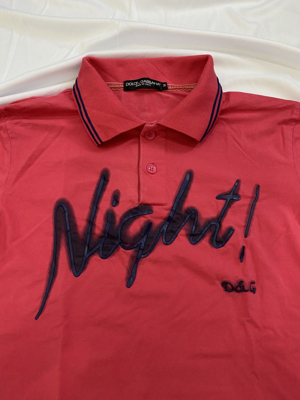Designer × Dolce & Gabbana night D&G polo shirt Size US M / EU 48-50 / 2 - 2 Thumbnail