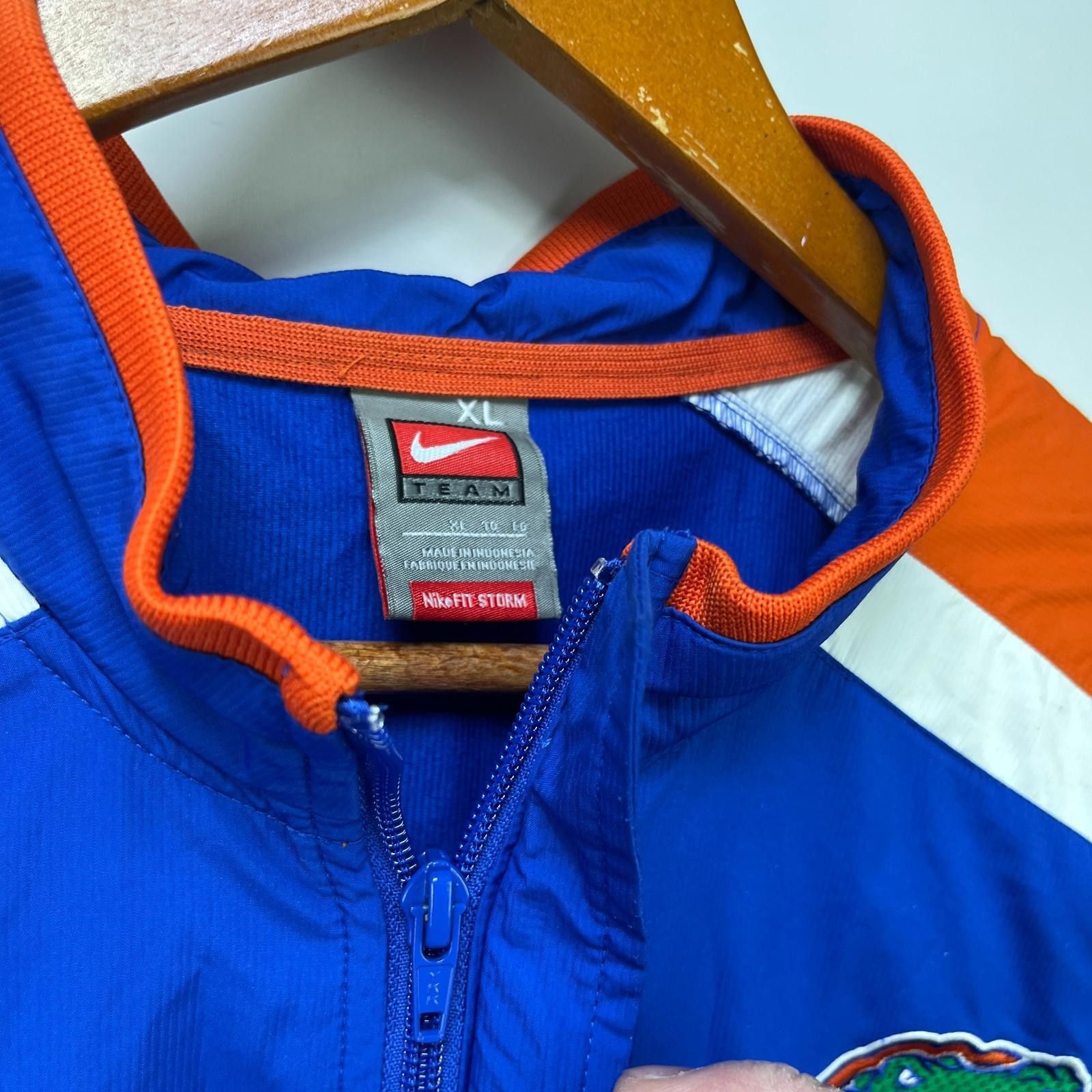 Nike Vintage Nike Florida Gators Full-Zip Windbreaker Jacket XL Size ONE SIZE - 4 Thumbnail
