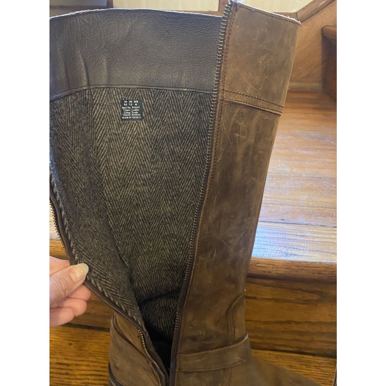 Wolverine Wolverine Ridingvtall Knee Brown Leather Boots Women’s 9.5 Size US 9.5 / IT 39.5 - 6 Thumbnail