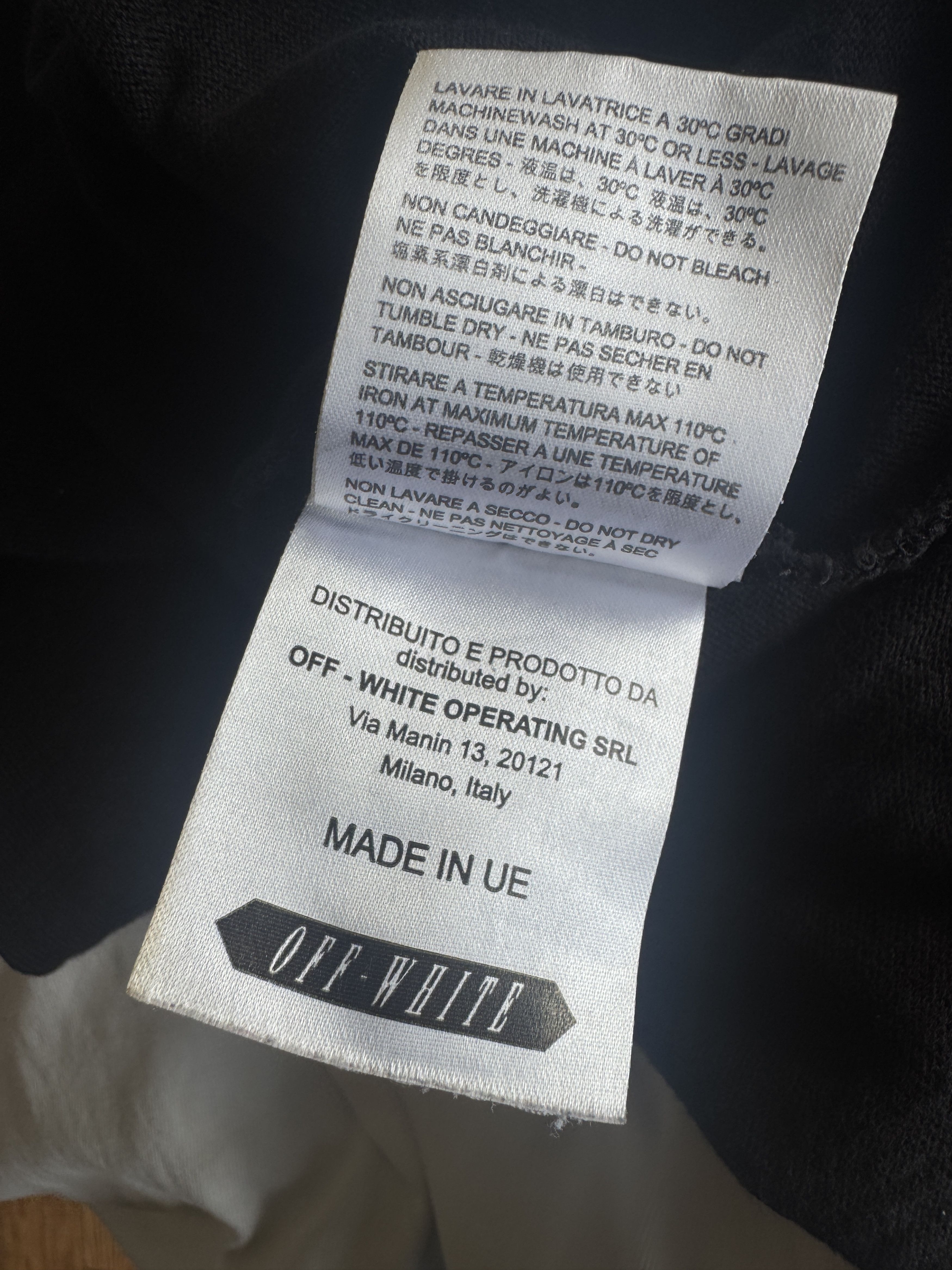 Off-White Off White x Othelo Gervacio FW15 Done Deal Tee Size US S / EU 44-46 / 1 - 12 Thumbnail