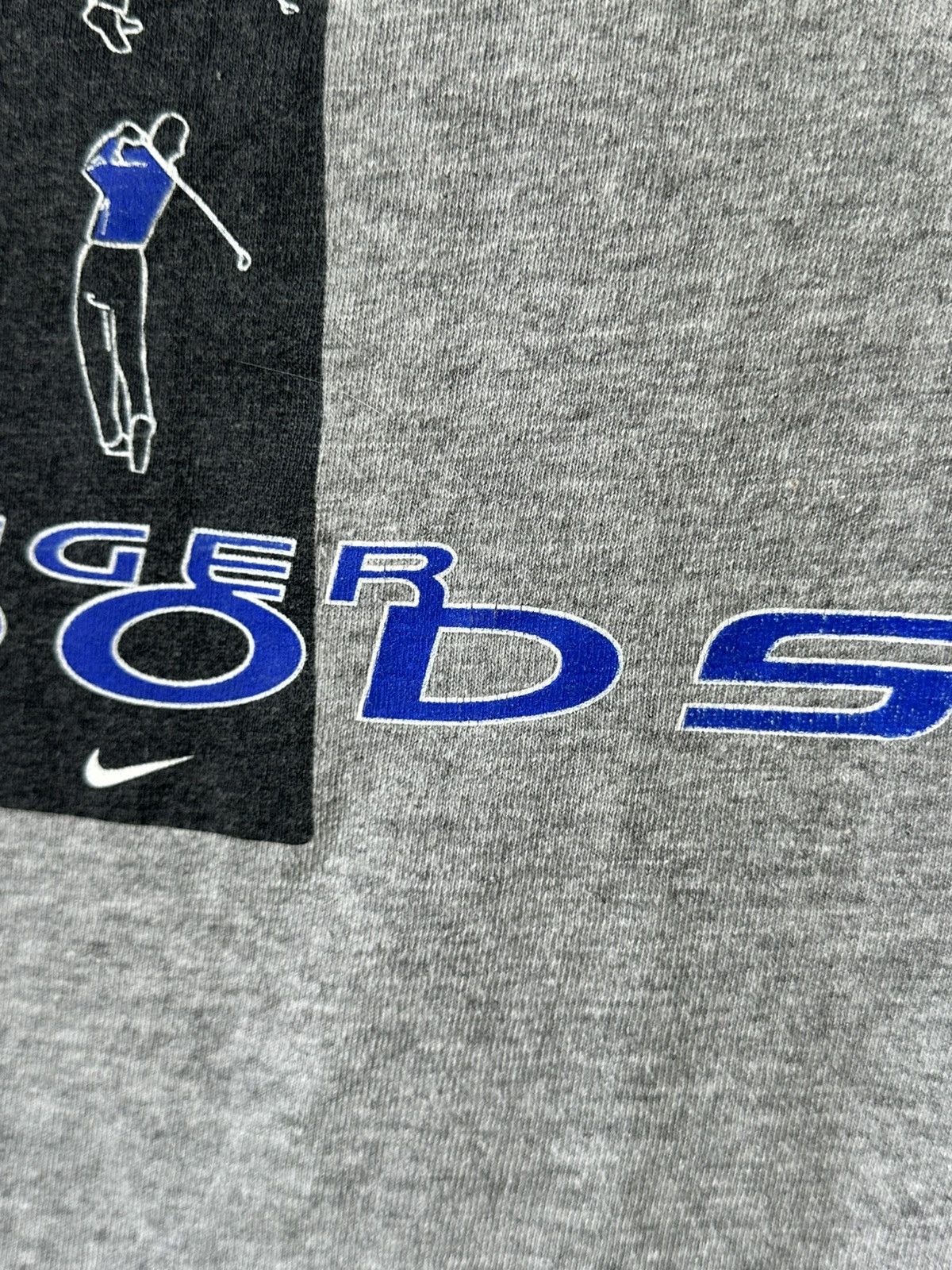 Tiger Woods Vintage Nike Tiger Woods USA Grey Printed T-shirt Size S / US 4 / IT 40 - 7 Thumbnail