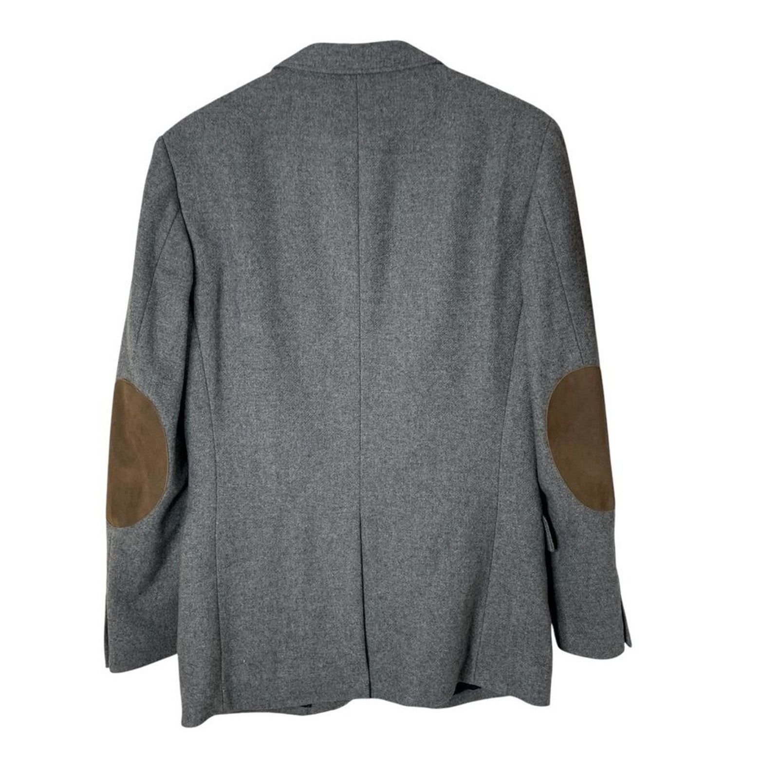 J.Crew J Crew Wool Blend Suede Elbow Patch Sports Jacket Blazer Men Size 36R - 9 Thumbnail