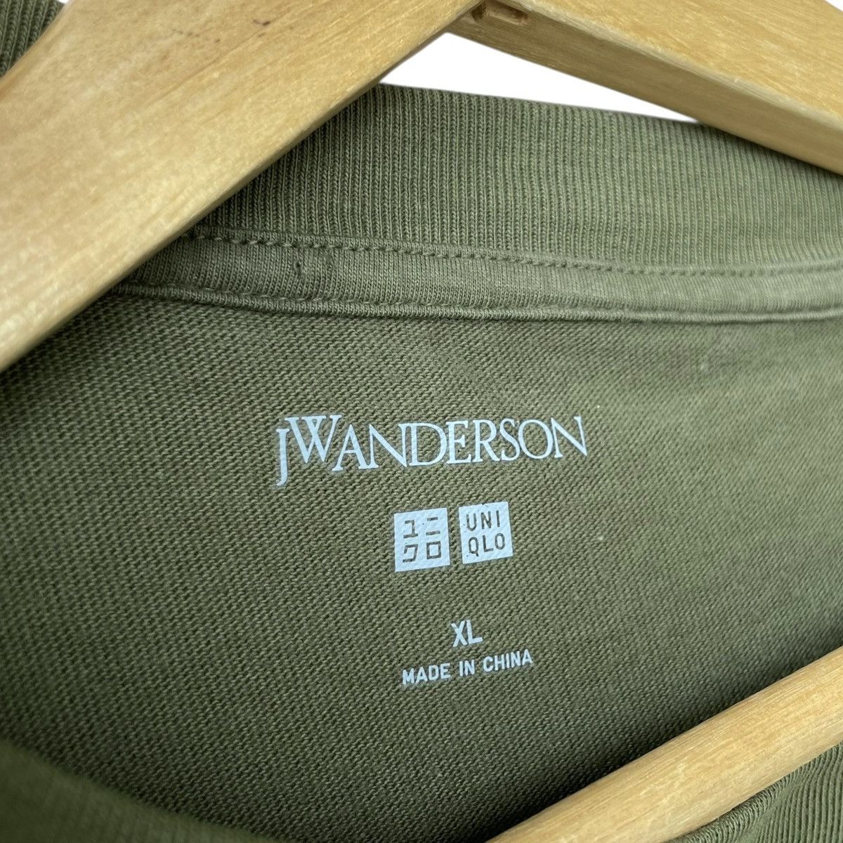 JW Anderson × Uniqlo Uniqlo Japan X JW Anderson Olive Basic Pocket Tee Size US XL / EU 56 / 4 - 6 Thumbnail